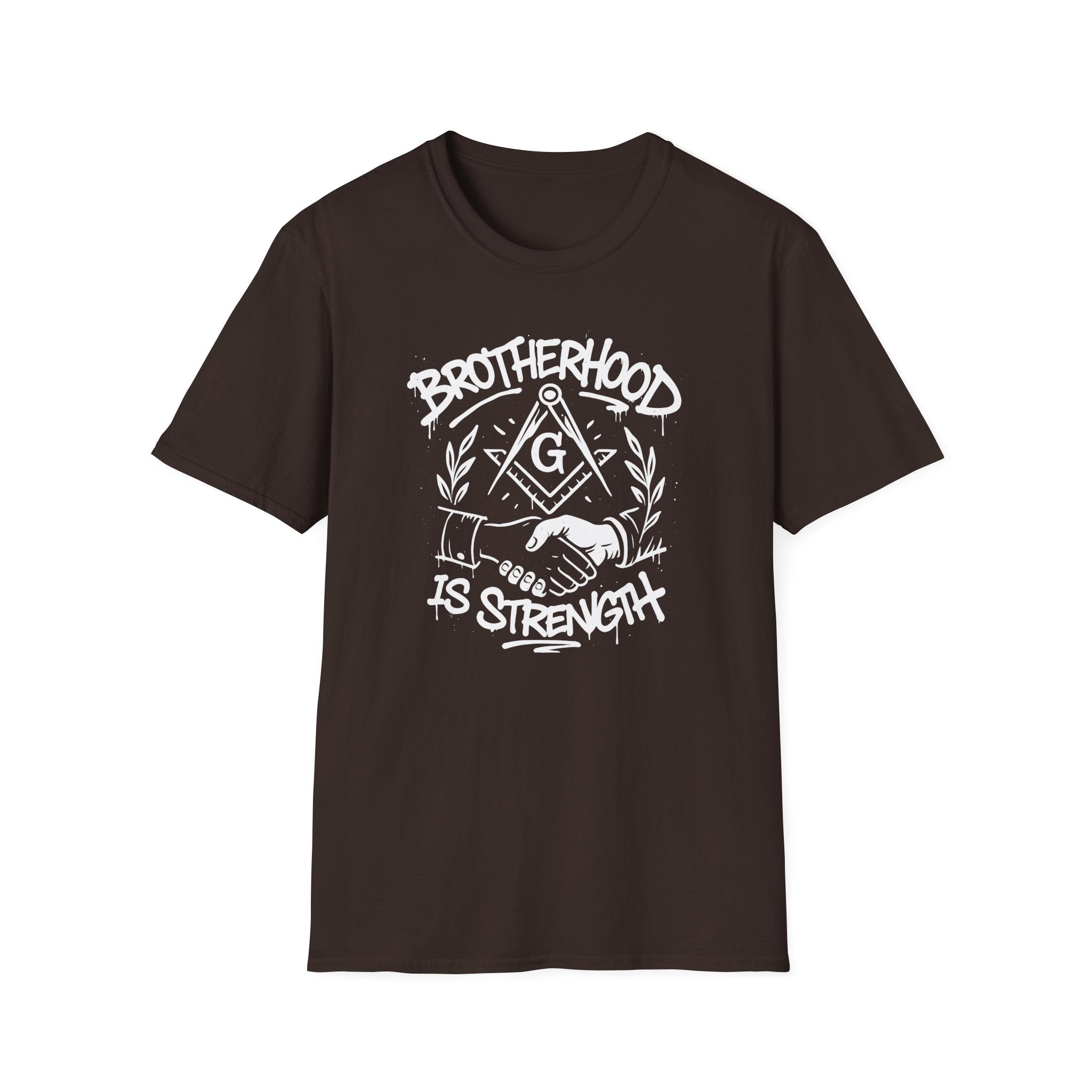 Brotherhood is Strength Unisex T-Shirt, Freemason Apparel, Gift for Masons, Brotherhood Tee, Casual Wear, Unique Graphic Tee