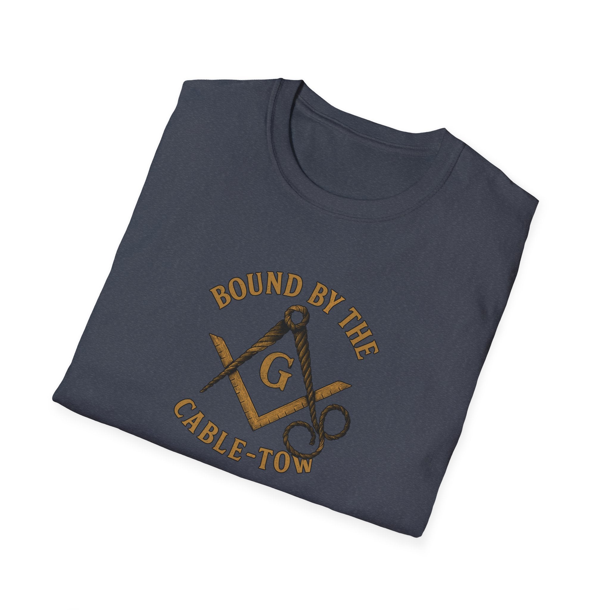Freemason Inspired T-Shirt - Bound by the Cable-Tow, Unisex Apparel for Masonic Members, Gift for Graduation, Brotherhood Events, [...]