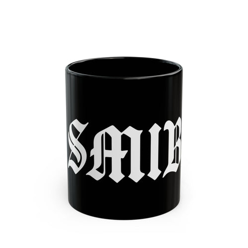 Bold Black Mug with Cool Typography - Perfect Gift for Friends, Coffee Lovers, Unique Decor for Home, Office, or Special Occasions