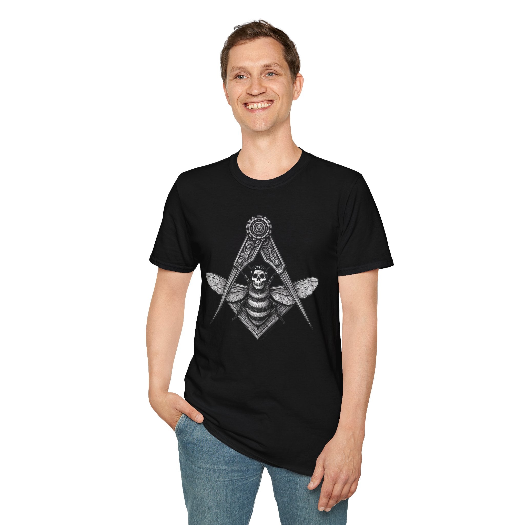 Edgy Artistic Unisex T-Shirt - Perfect for Creative Souls, Unique Art Tee, Casual Wear, Gift for Him/Her, Graphic Design Shirt
