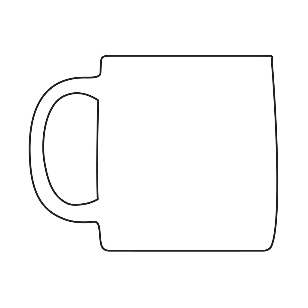 Glass Coffee Mug, 12.25oz (Engraving)