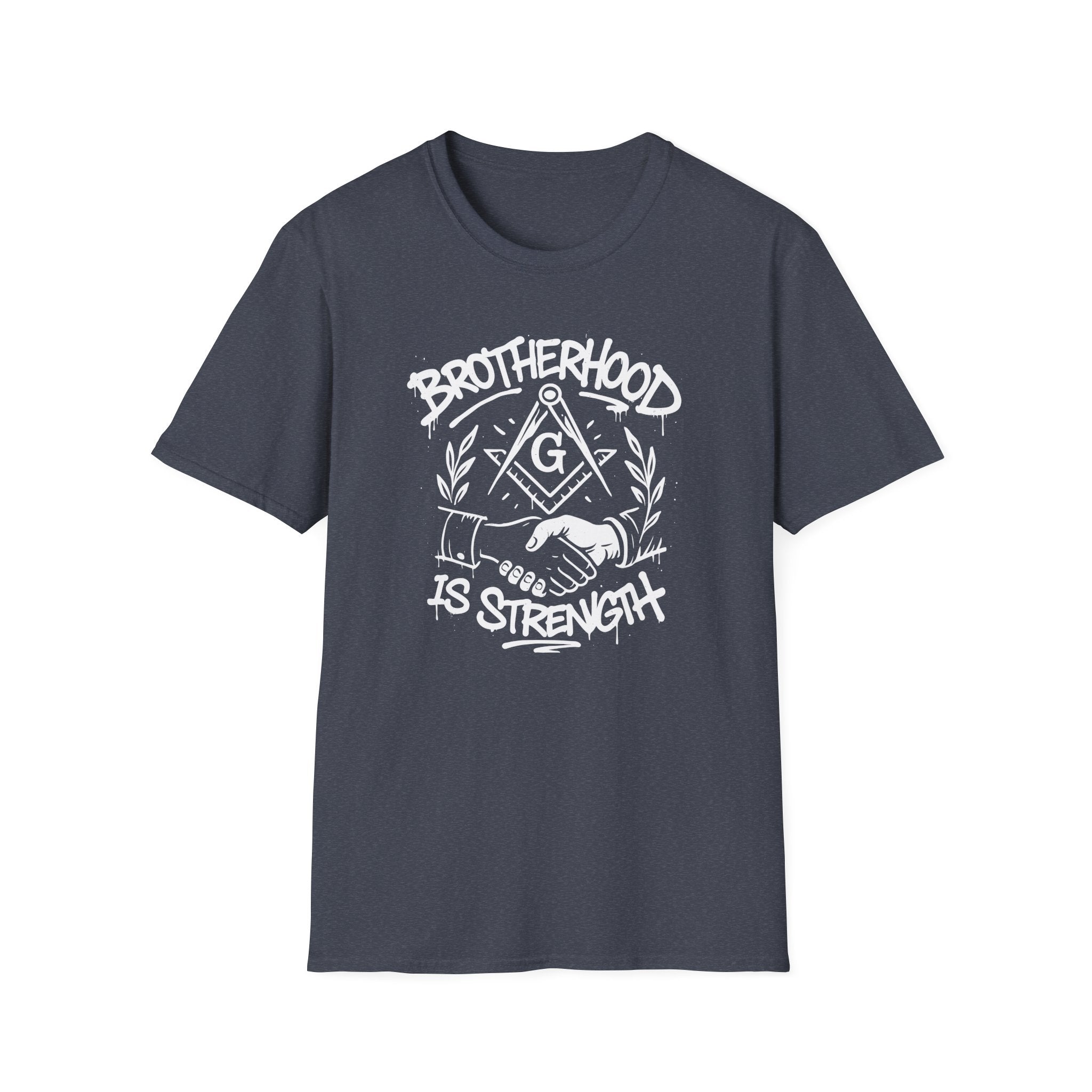 Brotherhood is Strength Unisex T-Shirt, Freemason Apparel, Gift for Masons, Brotherhood Tee, Casual Wear, Unique Graphic Tee