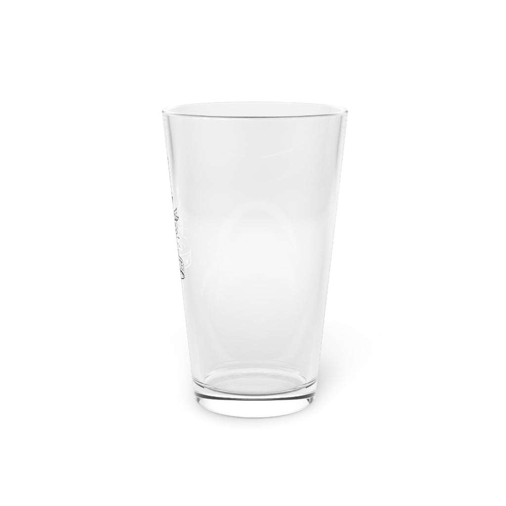 Personalized 16oz Pint Glass - Perfect Gift for Beer Lovers, Weddings, Birthdays, Home Bars, Custom Engravings