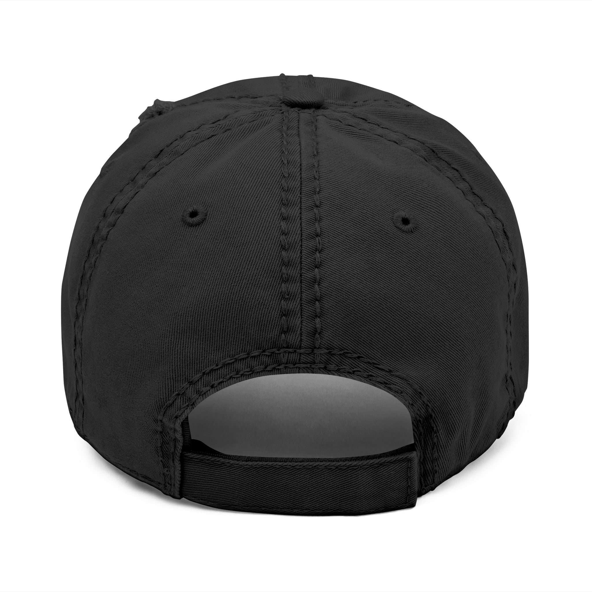 Distressed Dad Hat with Skull Embroidery, Vintage Style Cap, Casual Outdoor Hat, Gift for Dads, Everyday Wear, Trendy Accessory