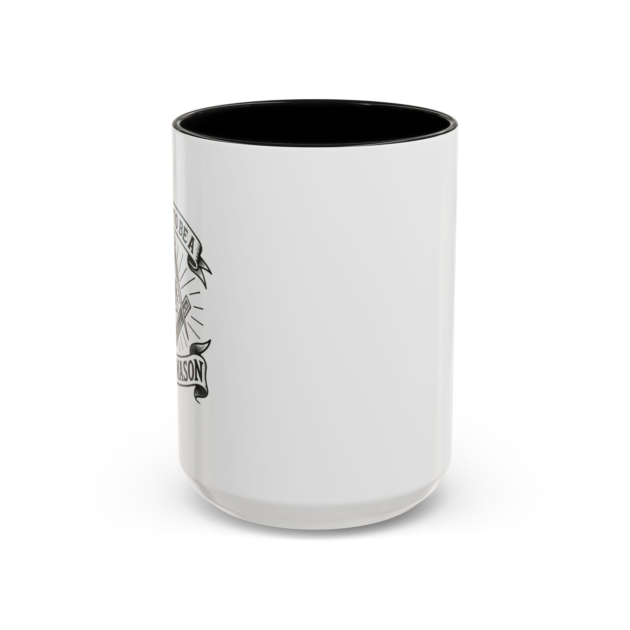 Copy of Stylish Accent Coffee Mug, Black and White Design, Perfect for Home Office, Gift for Coffee Lovers, Unique Kitchen Decor, Ideal for Holidays