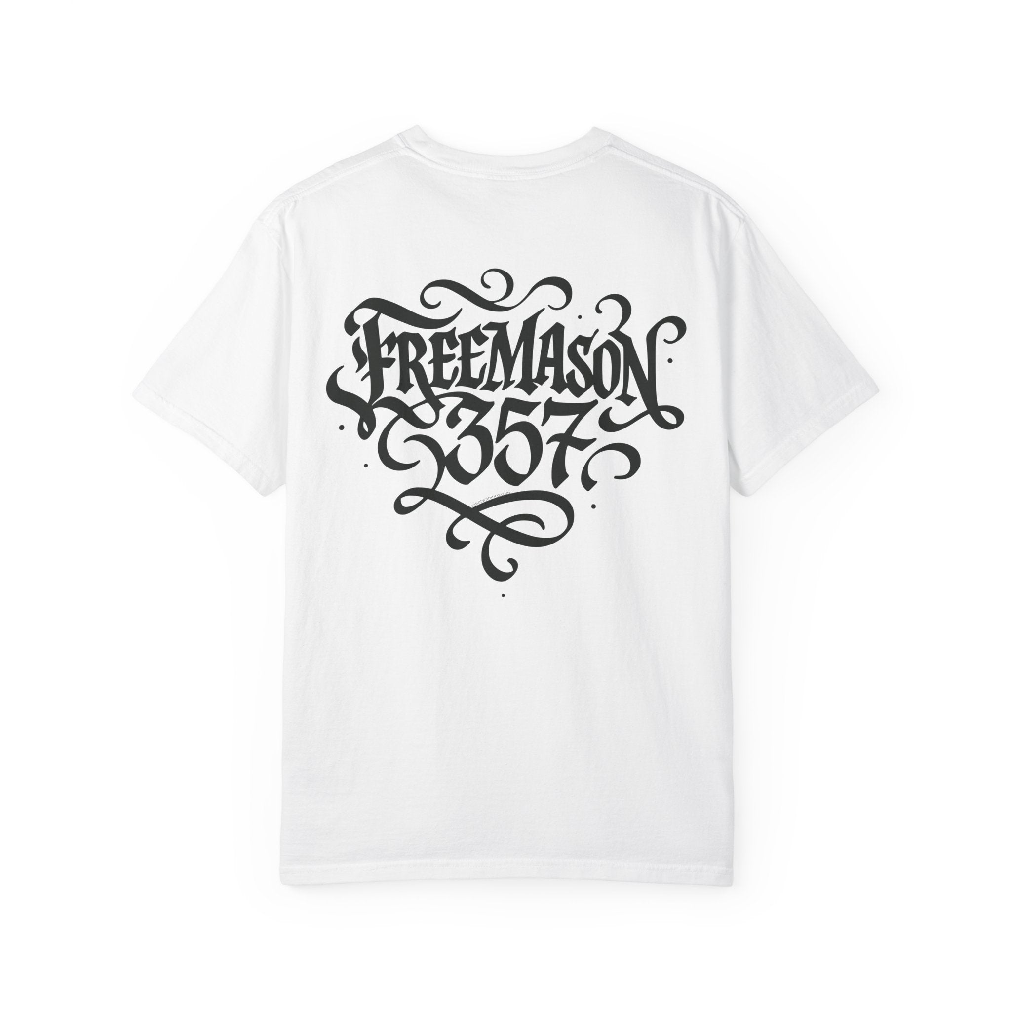 Freemason 357 Garment-Dyed T-Shirt, Unisex Tee, Trendy Graphic Shirt, Unique Masonic Apparel, Gift for Masons