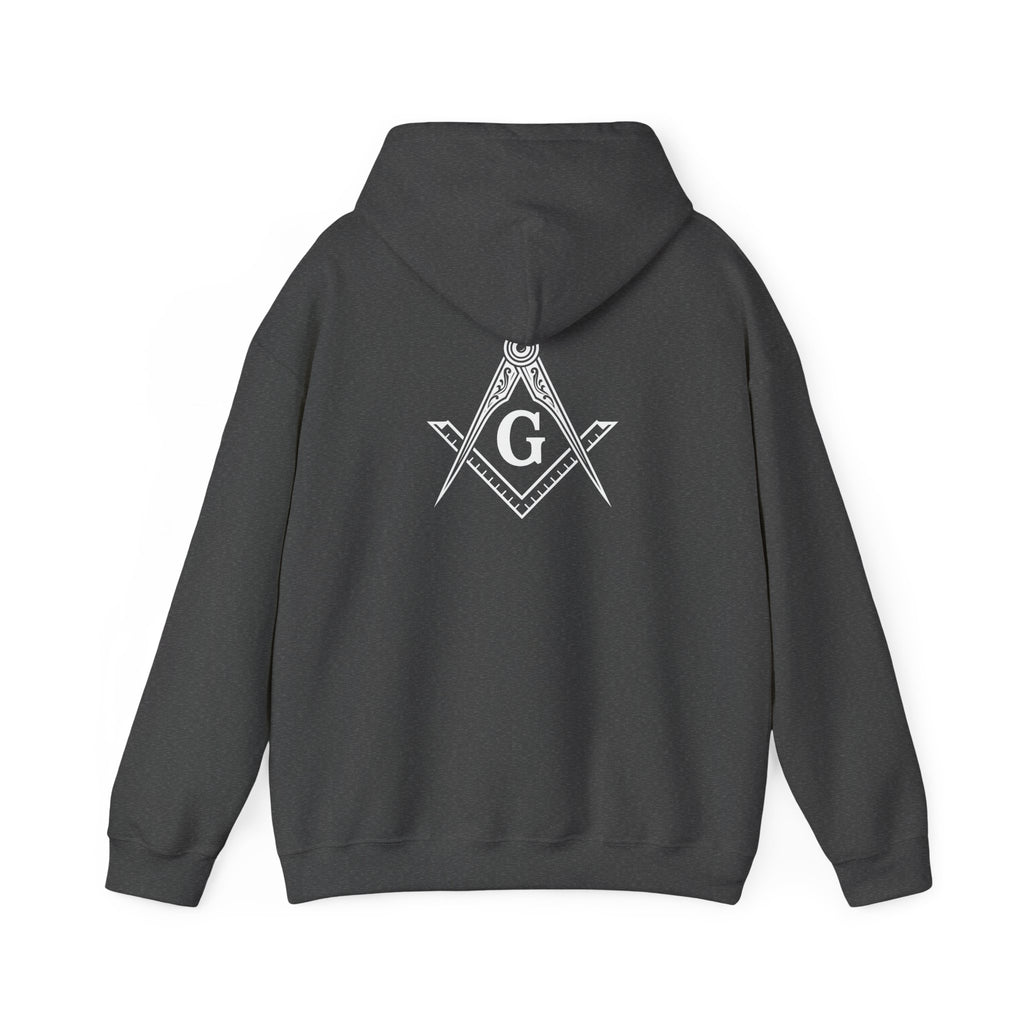 Masonic Hooded Sweatshirt, Unisex Sweatshirt, Heavy Blend Hoodie, Gift for Masons, Brotherhood Apparel, Cozy Everyday Wear