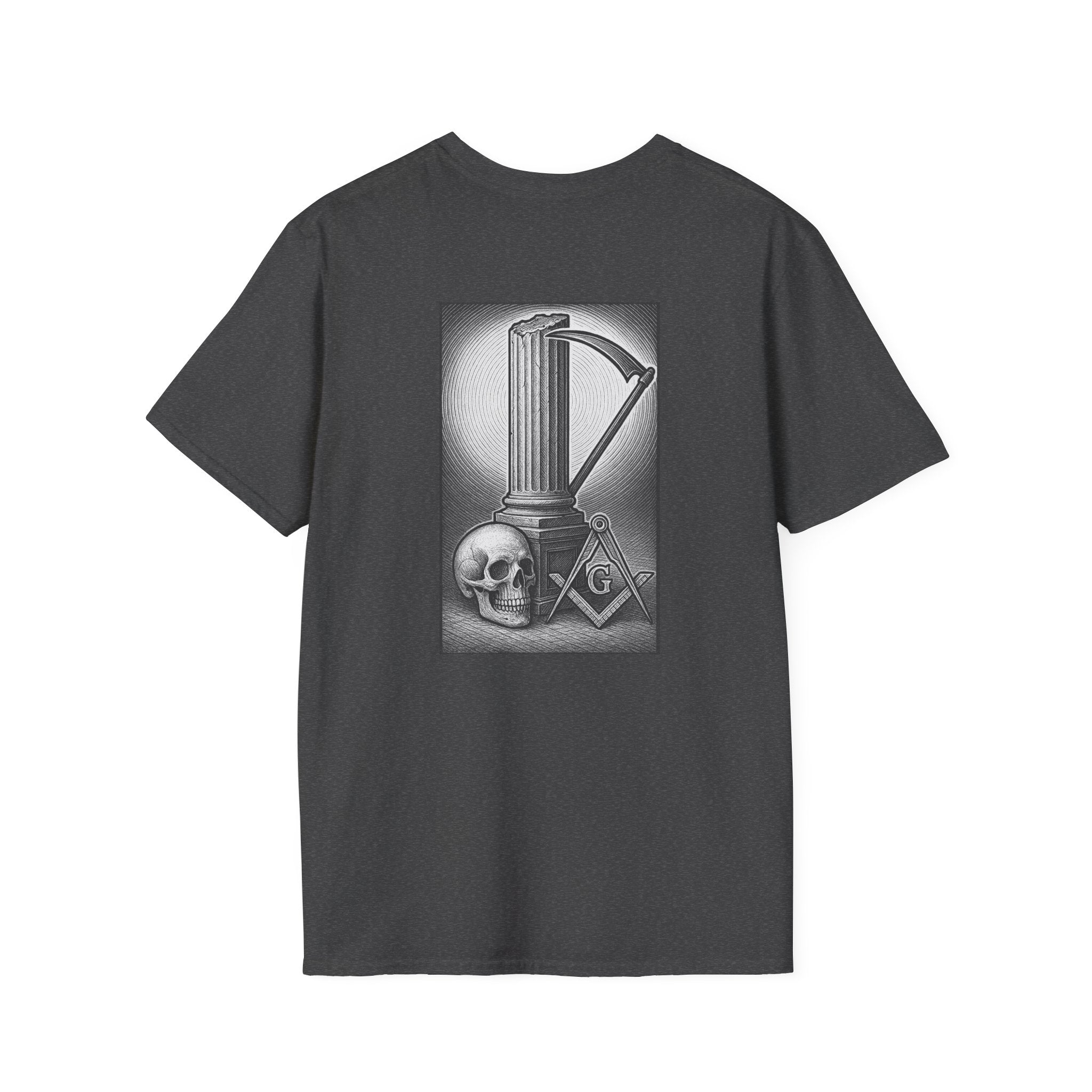 Masonic Symbol T-Shirt, Casual Wear, Gift for Freemasons, Unisex Vintage Tee, Unique Graphic Shirt