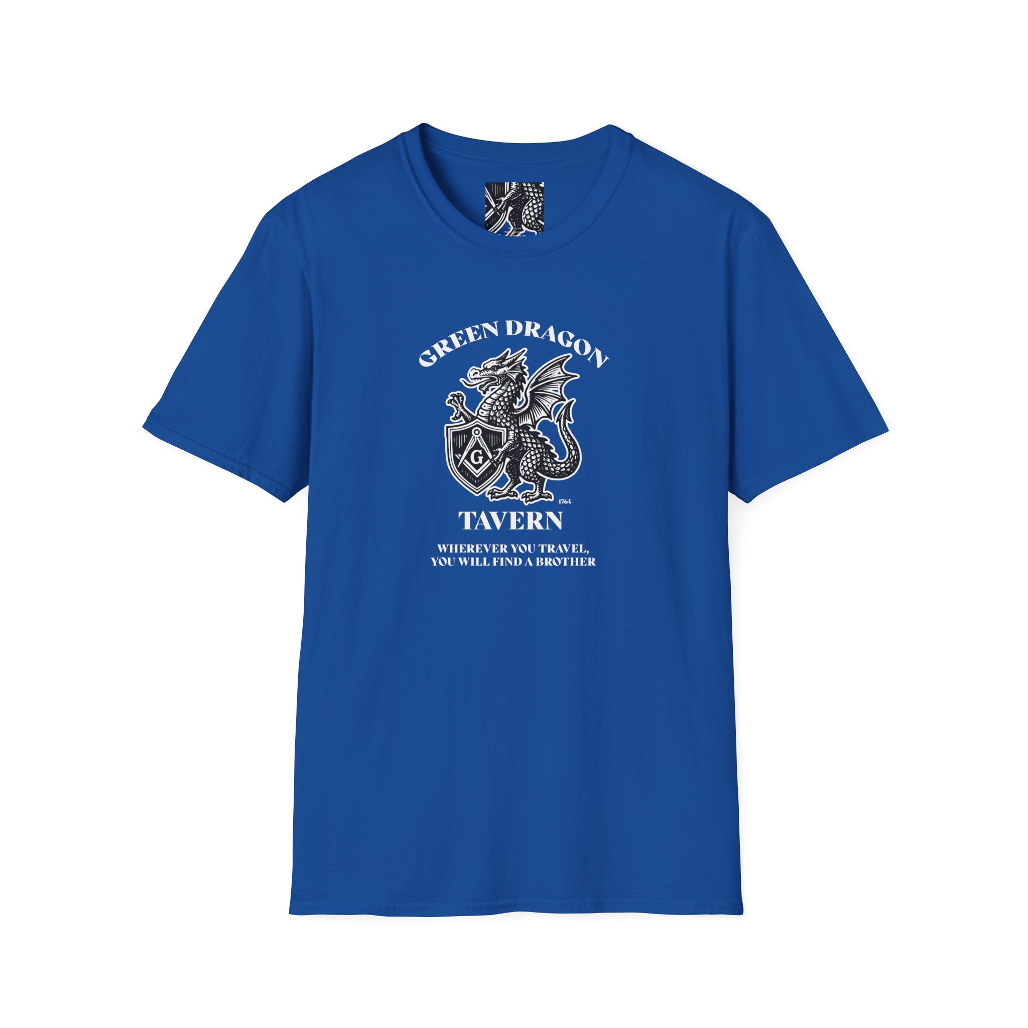 Boston Green Dragon Unisex T-Shirt | Adventure Awaits | Perfect for Travel Enthusiasts, Gift for Brothers, Casual Wear, Gift for Travelers