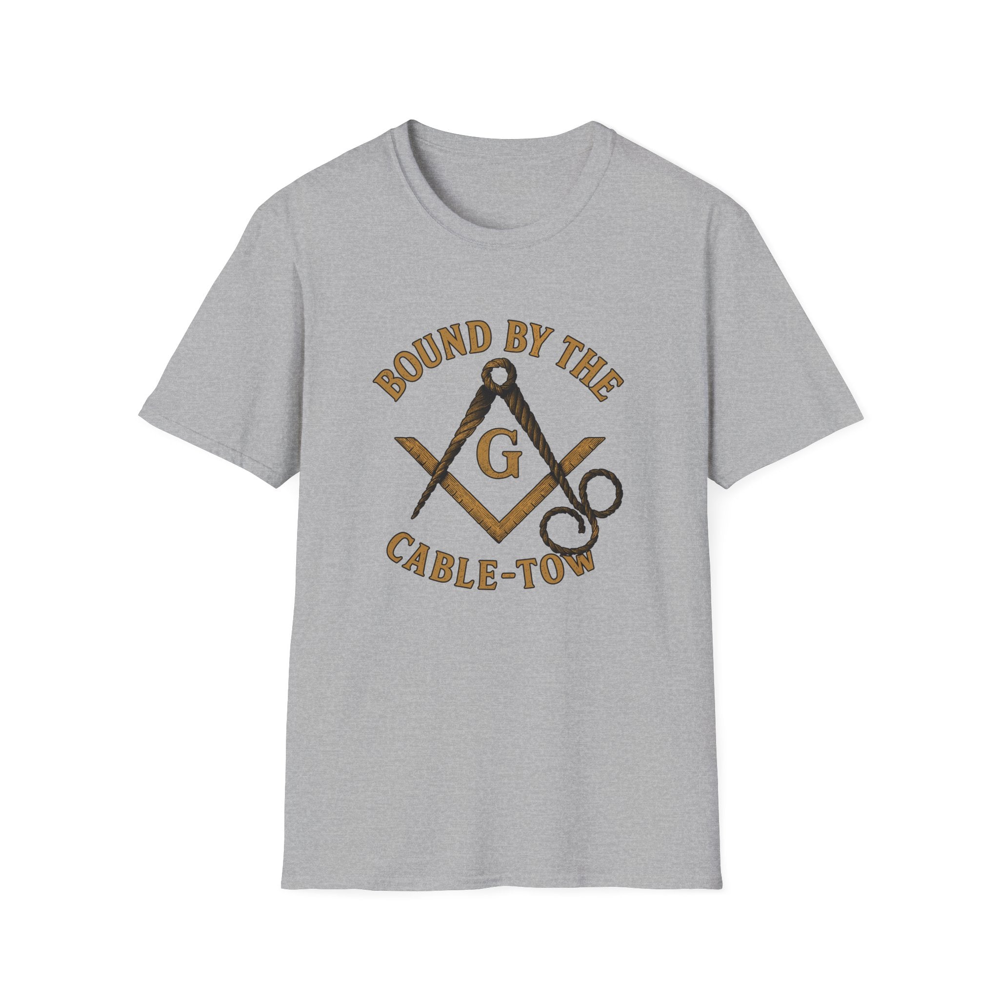 Freemason Inspired T-Shirt - Bound by the Cable-Tow, Unisex Apparel for Masonic Members, Gift for Graduation, Brotherhood Events, [...]