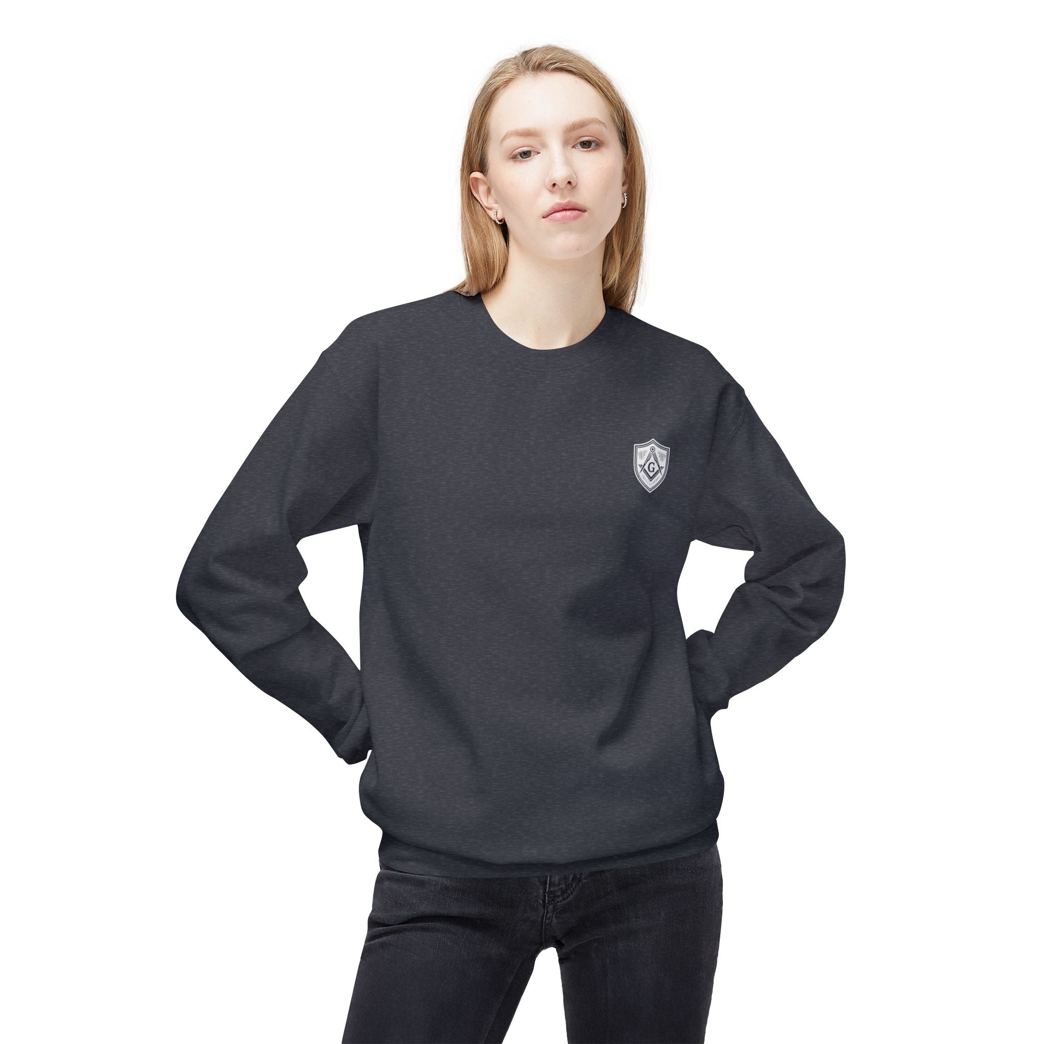 Masonic Skull Sweatshirt, Cozy Crewneck, Unisex Fleece, Unique Gift for Occasions, Trendy Casual Wear, Masonic Apparel