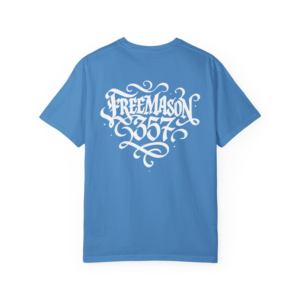Freemason 357 Garment-Dyed T-Shirt, Unisex Tee, Trendy Graphic Shirt, Unique Masonic Apparel, Gift for Masons