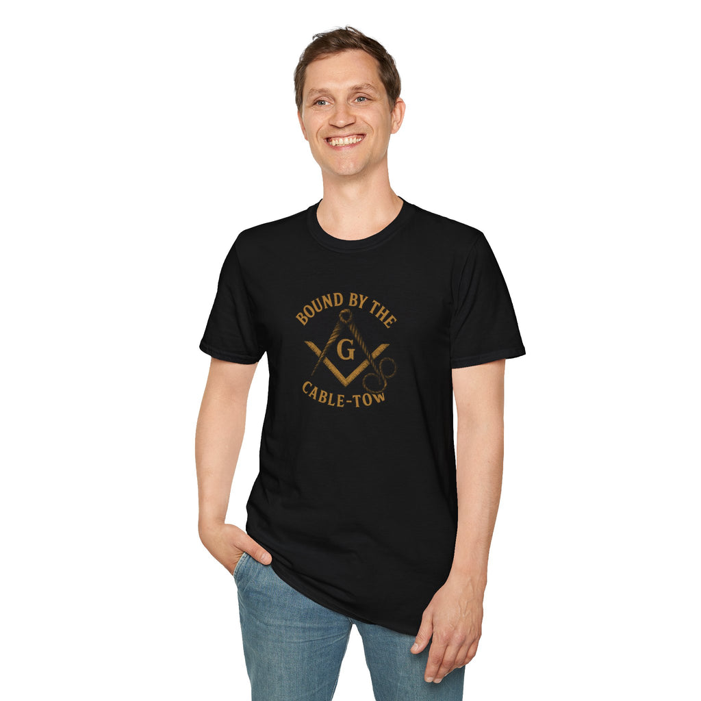 Freemason Inspired T-Shirt - Bound by the Cable-Tow, Unisex Apparel for Masonic Members, Gift for Graduation, Brotherhood Events, [...]