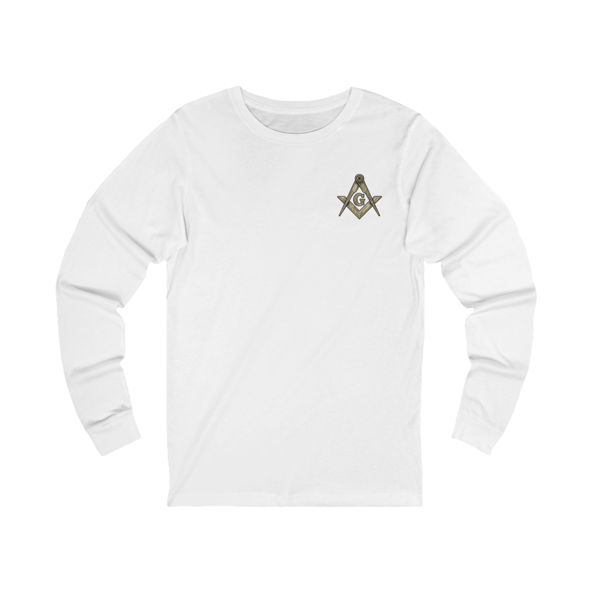 Masonic Long Sleeve Tee - Unisex T-Shirt for Freemasons, Gifts for Masonic Lodge Members, Brotherhood Apparel, Special Occasions, Unique Tee