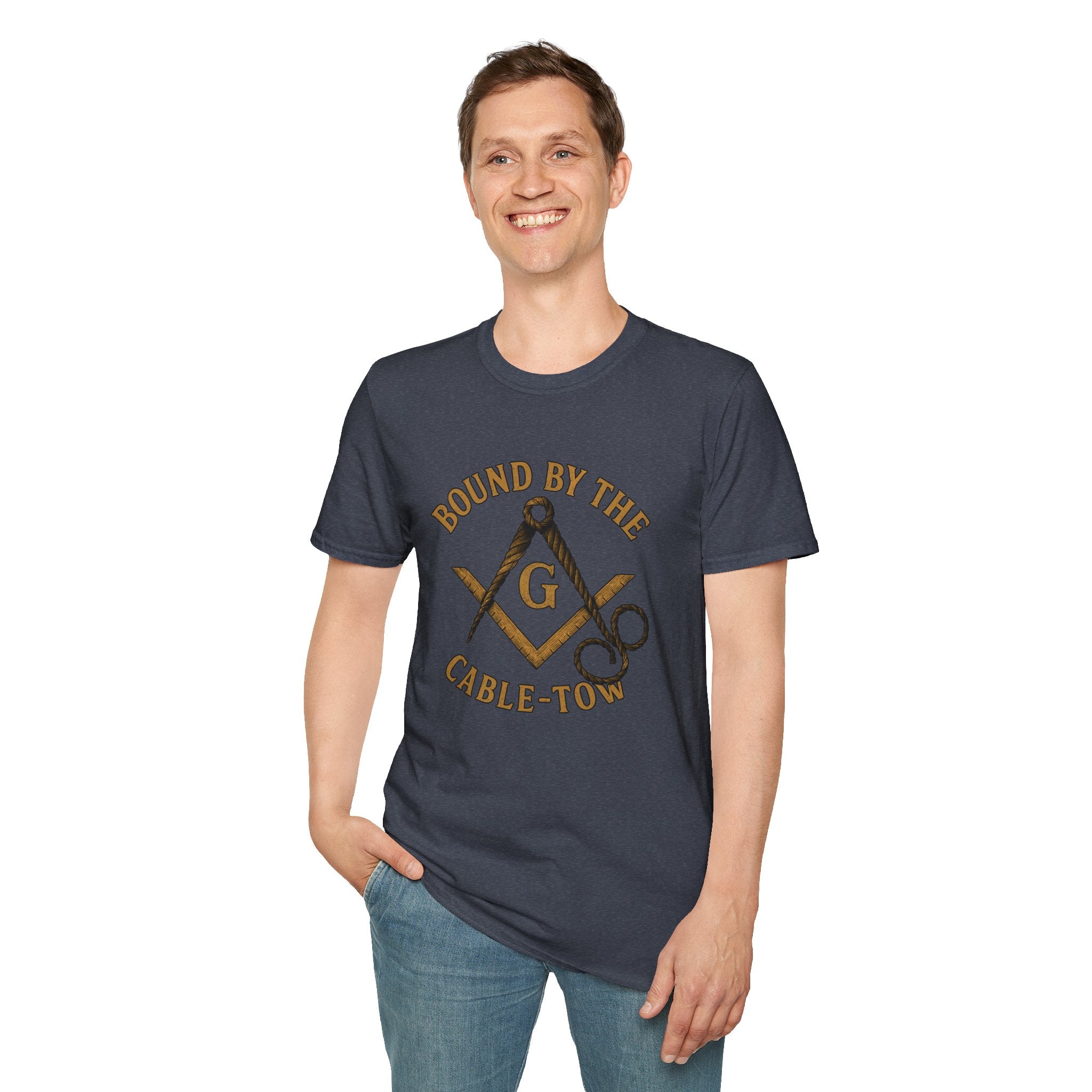 Freemason Inspired T-Shirt - Bound by the Cable-Tow, Unisex Apparel for Masonic Members, Gift for Graduation, Brotherhood Events, [...]