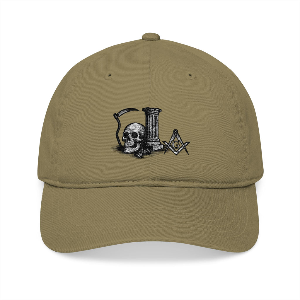 Stylish Organic Embroidered Baseball Cap, Trendy Hat for Everyday Wear, Perfect Gift for Freemasons, Unique Accessory for Casual [...]