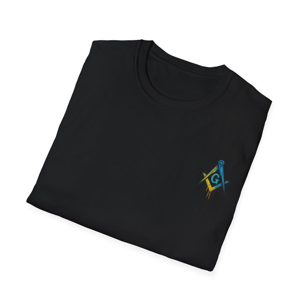 Inspirational Graphic Darkness to light Alt T-Shirt, Motivational Gift, Unisex Softstyle Tee, Casual Wear, Statement Tee, From Darkness to Light
