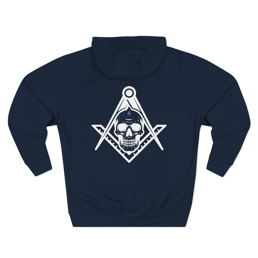 Men's Fleece Hoodie with Skull Design, Cozy Hooded Sweatshirt for Casual Wear, Great for Fall and Winter Gifts, Unique Trendy Apparel