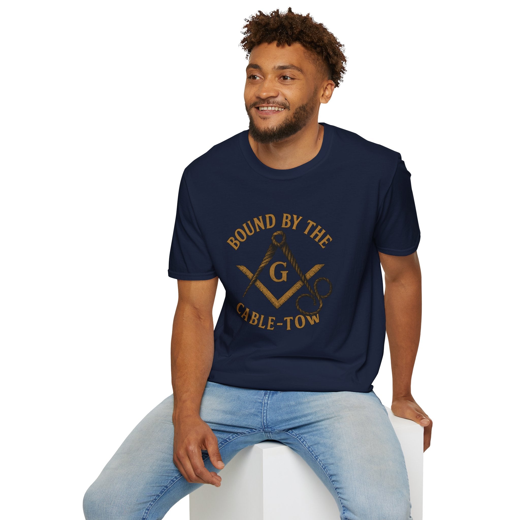 Freemason Inspired T-Shirt - Bound by the Cable-Tow, Unisex Apparel for Masonic Members, Gift for Graduation, Brotherhood Events, [...]