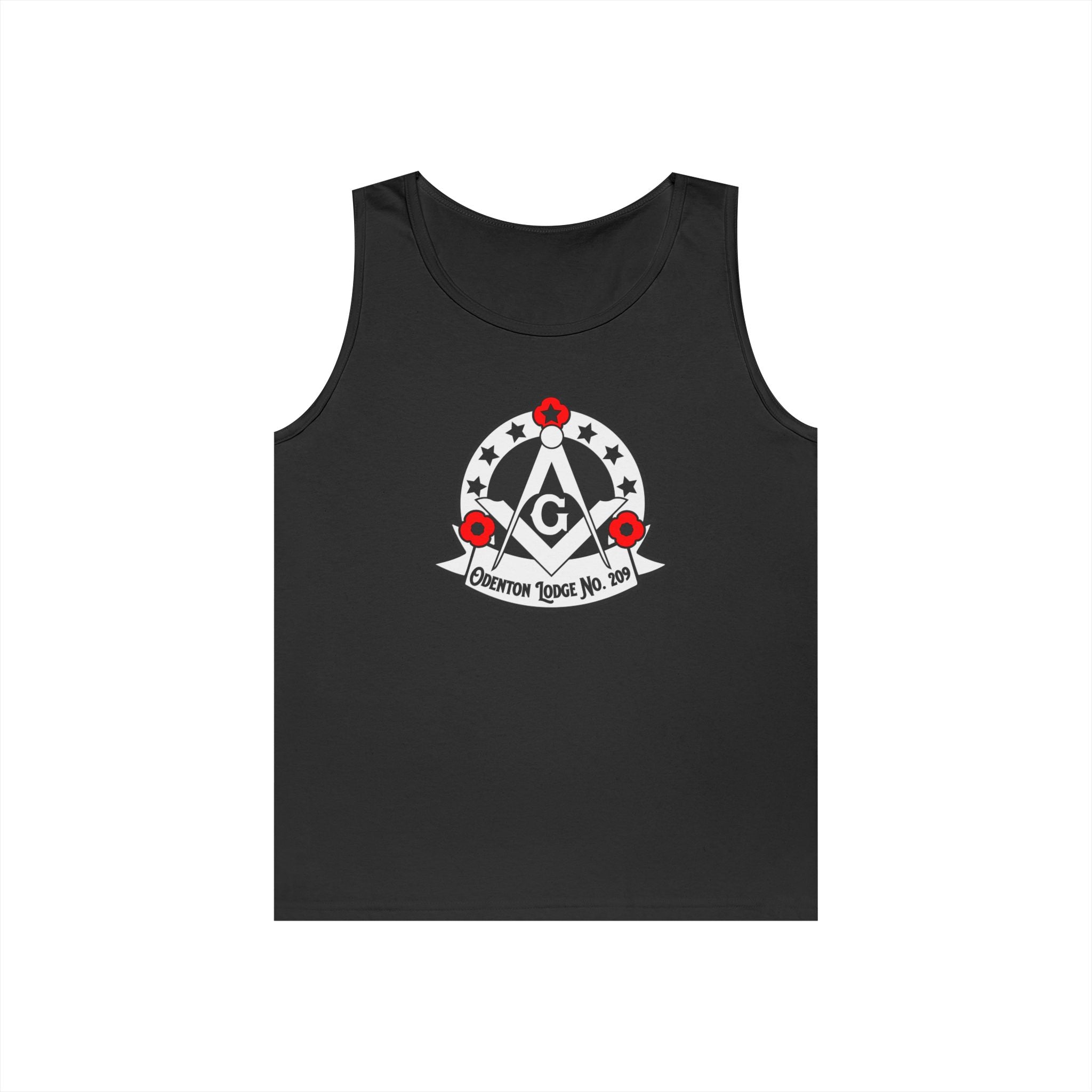Freemason Lodge Emblem Tank Top — Cheshire Spgs No. 109 Masonic Logo