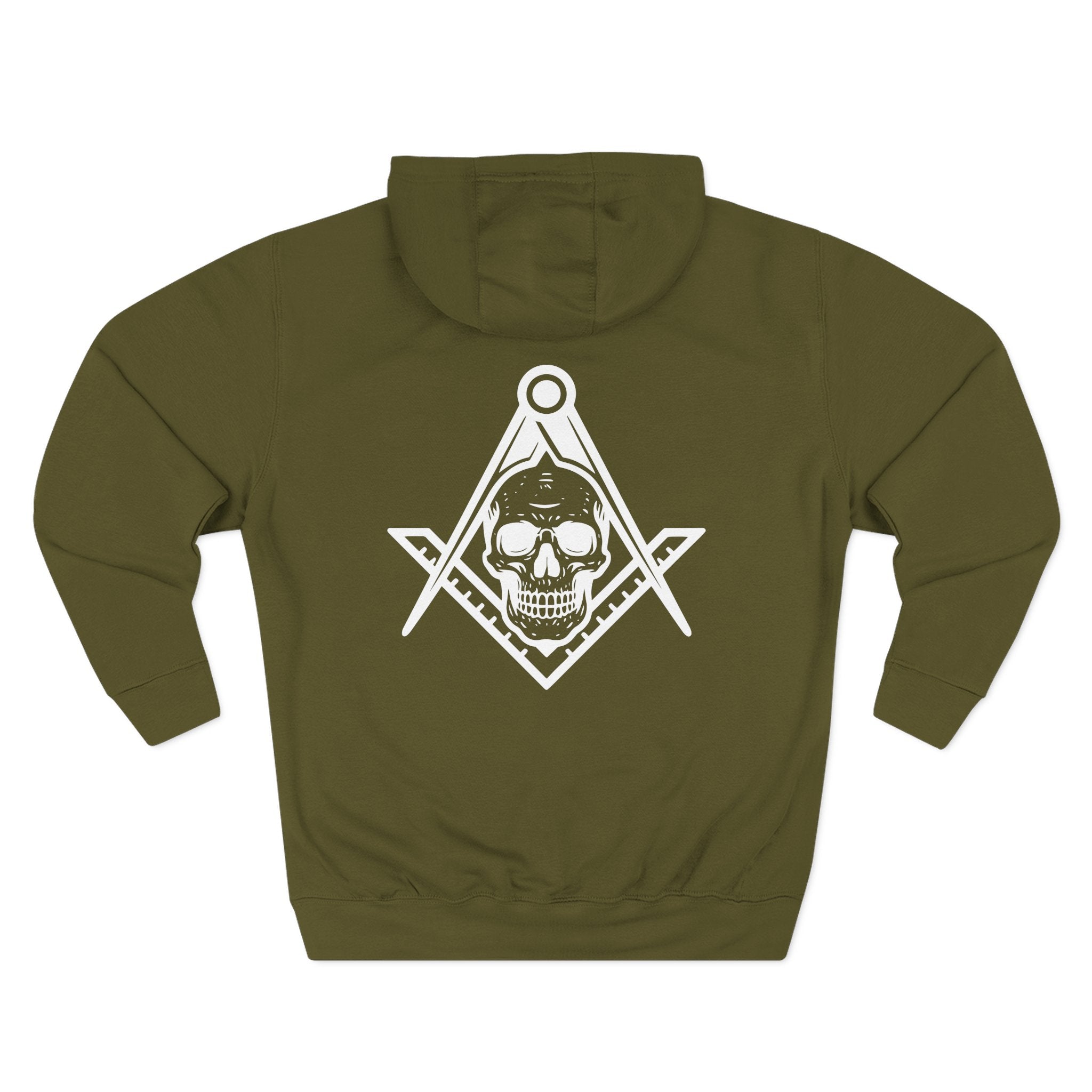 Men's Fleece Hoodie with Skull Design, Cozy Hooded Sweatshirt for Casual Wear, Great for Fall and Winter Gifts, Unique Trendy Apparel