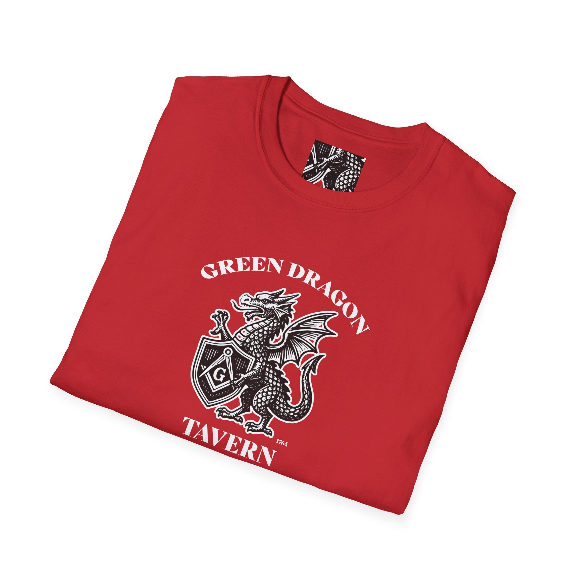 Boston Green Dragon Unisex T-Shirt | Adventure Awaits | Perfect for Travel Enthusiasts, Gift for Brothers, Casual Wear, Gift for Travelers