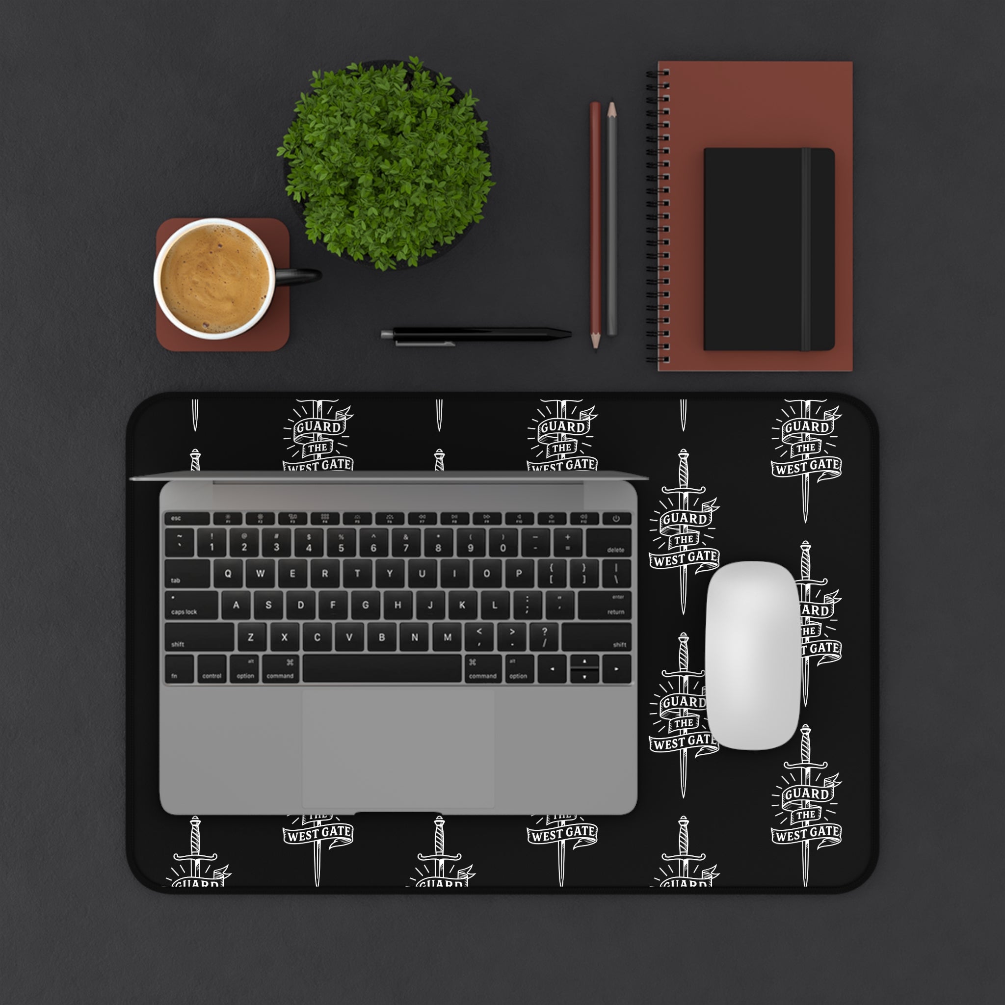 Guitar-Themed Desk Mat for Music Lovers - Ideal for Home Office, Gamer Setup, or Study Space - Unique Gift for Musicians