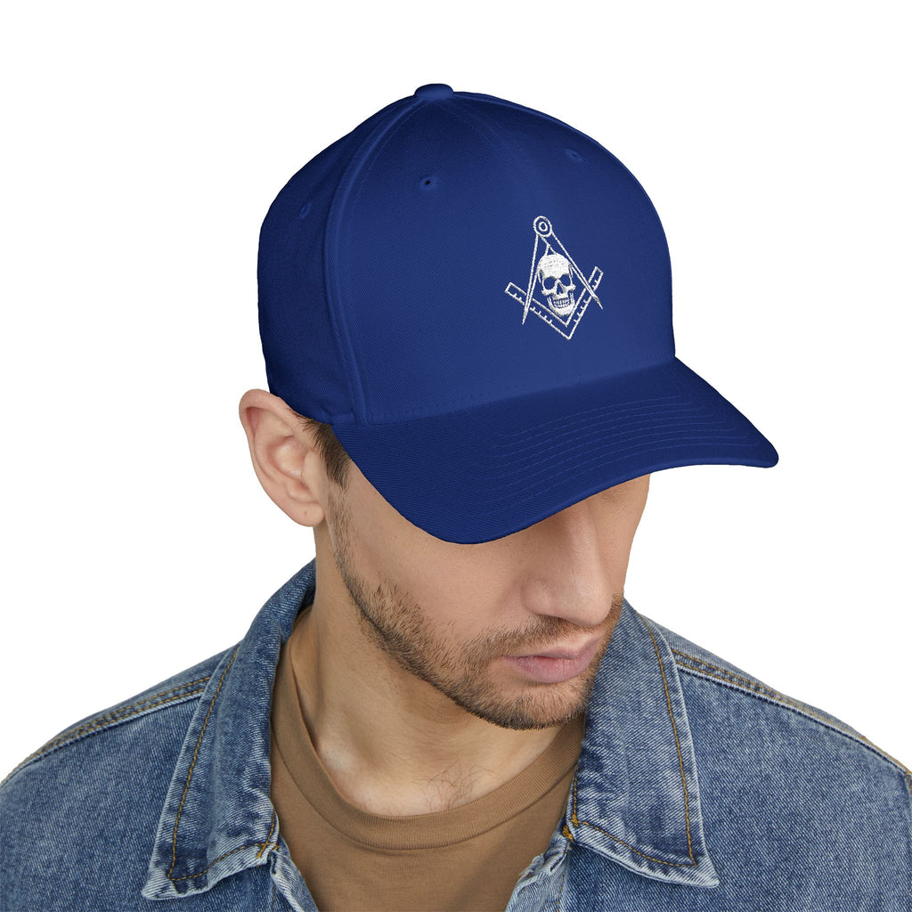 Copy of Embroidered Masonic Cap, Stylish Headwear for Freemasons, Gift for Graduations, Social Events, Religious Ceremonies, Adjustable Fitted Cap