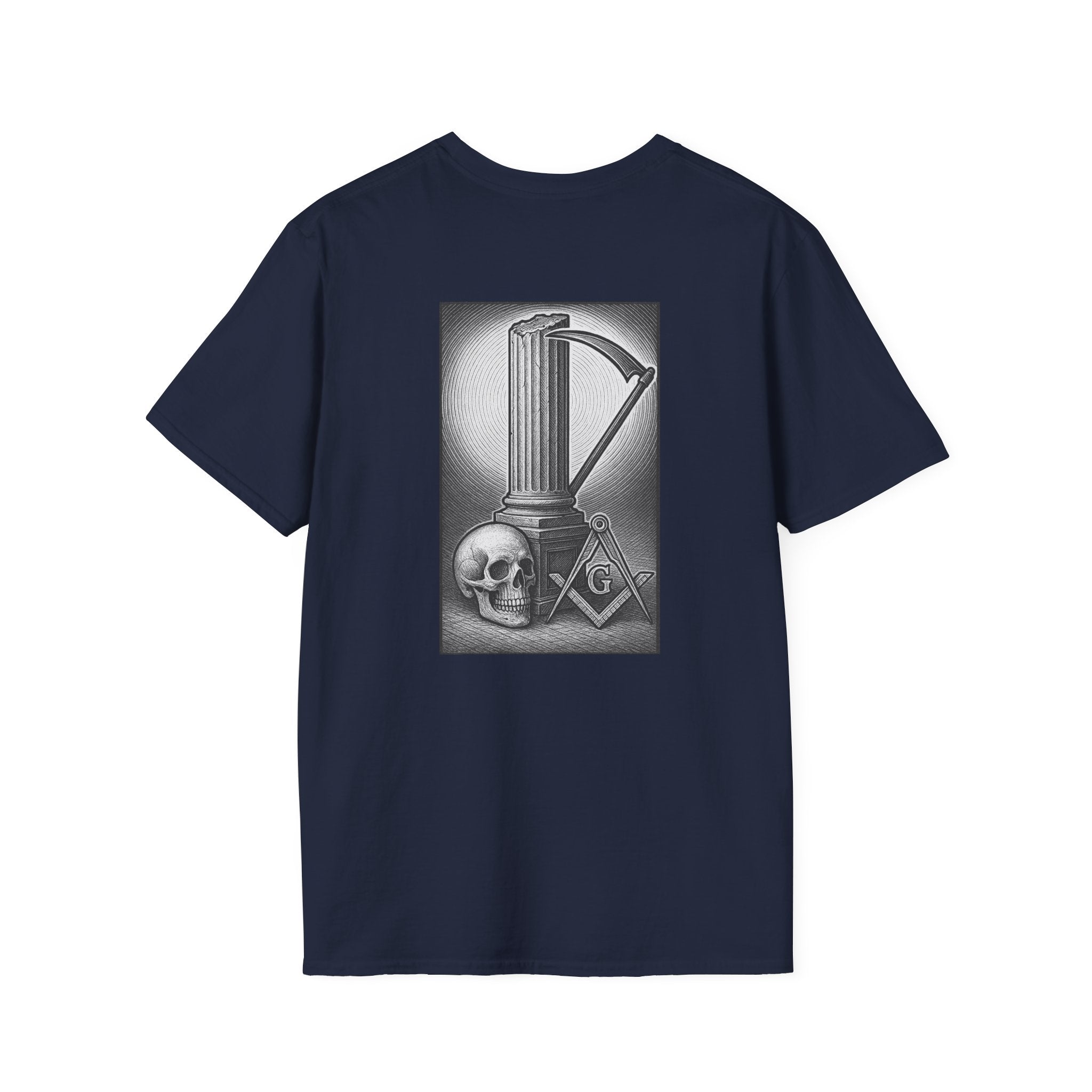 Masonic Symbol T-Shirt, Casual Wear, Gift for Freemasons, Unisex Vintage Tee, Unique Graphic Shirt