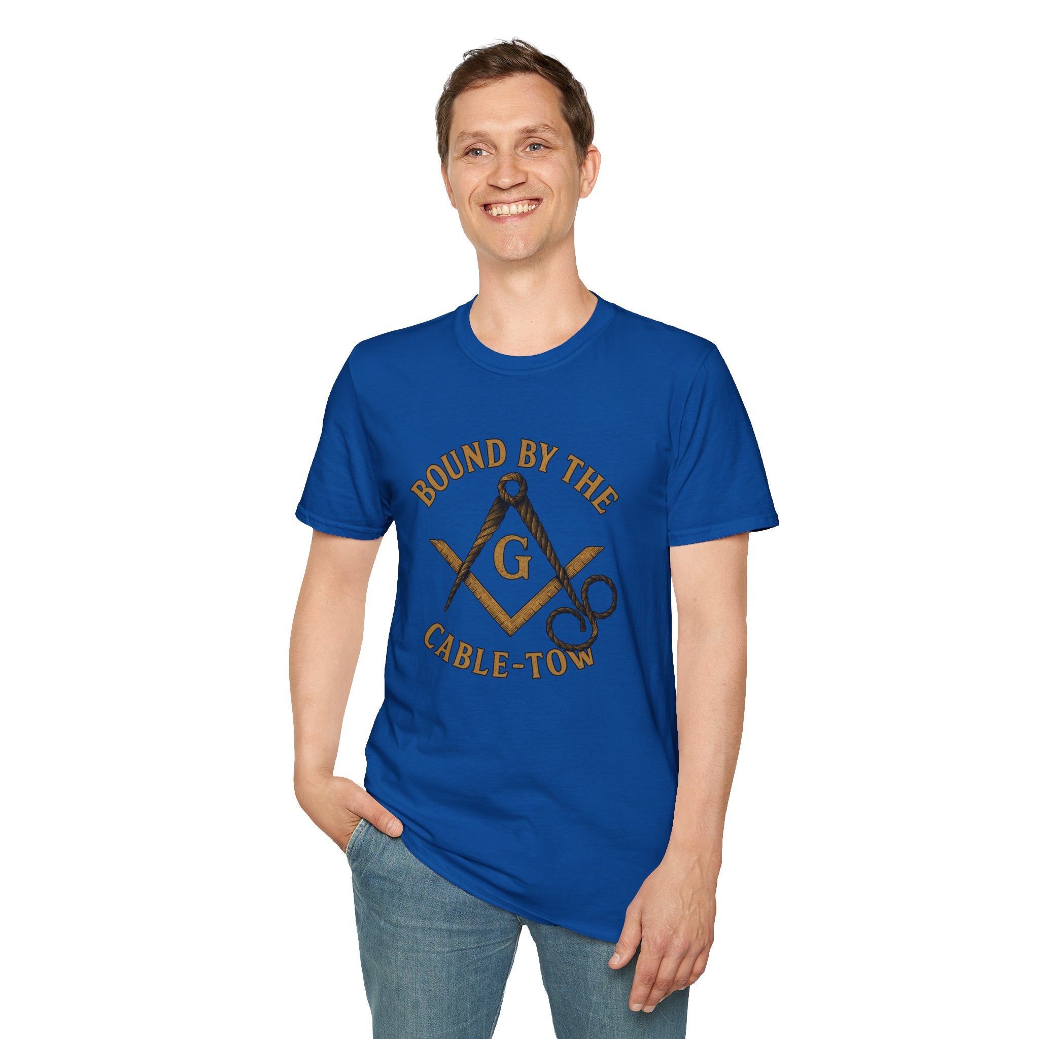 Freemason Inspired T-Shirt - Bound by the Cable-Tow, Unisex Apparel for Masonic Members, Gift for Graduation, Brotherhood Events, [...]