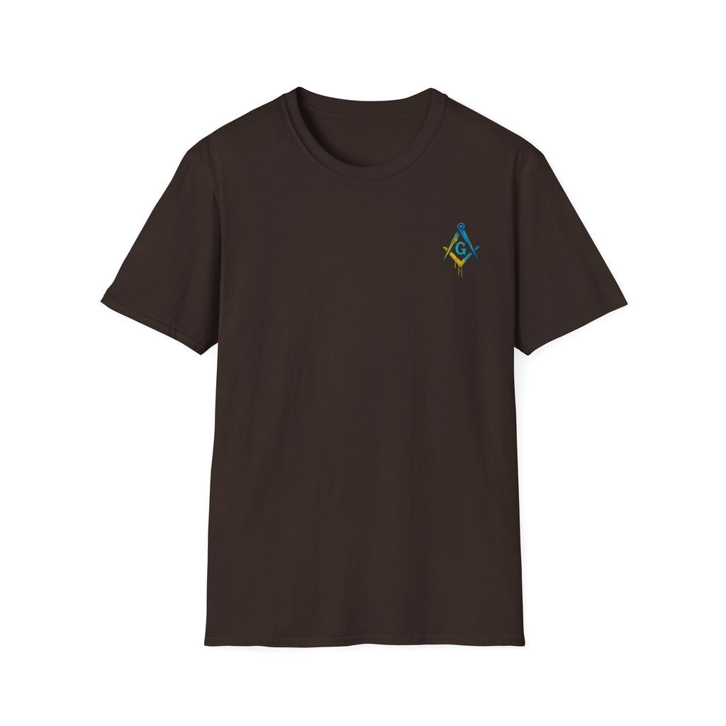 Masonic From Darkness to Light Inspirational T-Shirt, Unisex Tee, From Darkness to Light Shirt, Freemason Apparel, Motivational Gift, Casual Wear