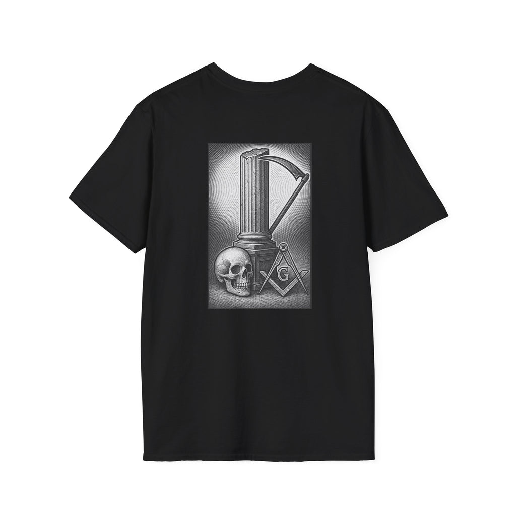 Masonic Symbol T-Shirt, Casual Wear, Gift for Freemasons, Unisex Vintage Tee, Unique Graphic Shirt