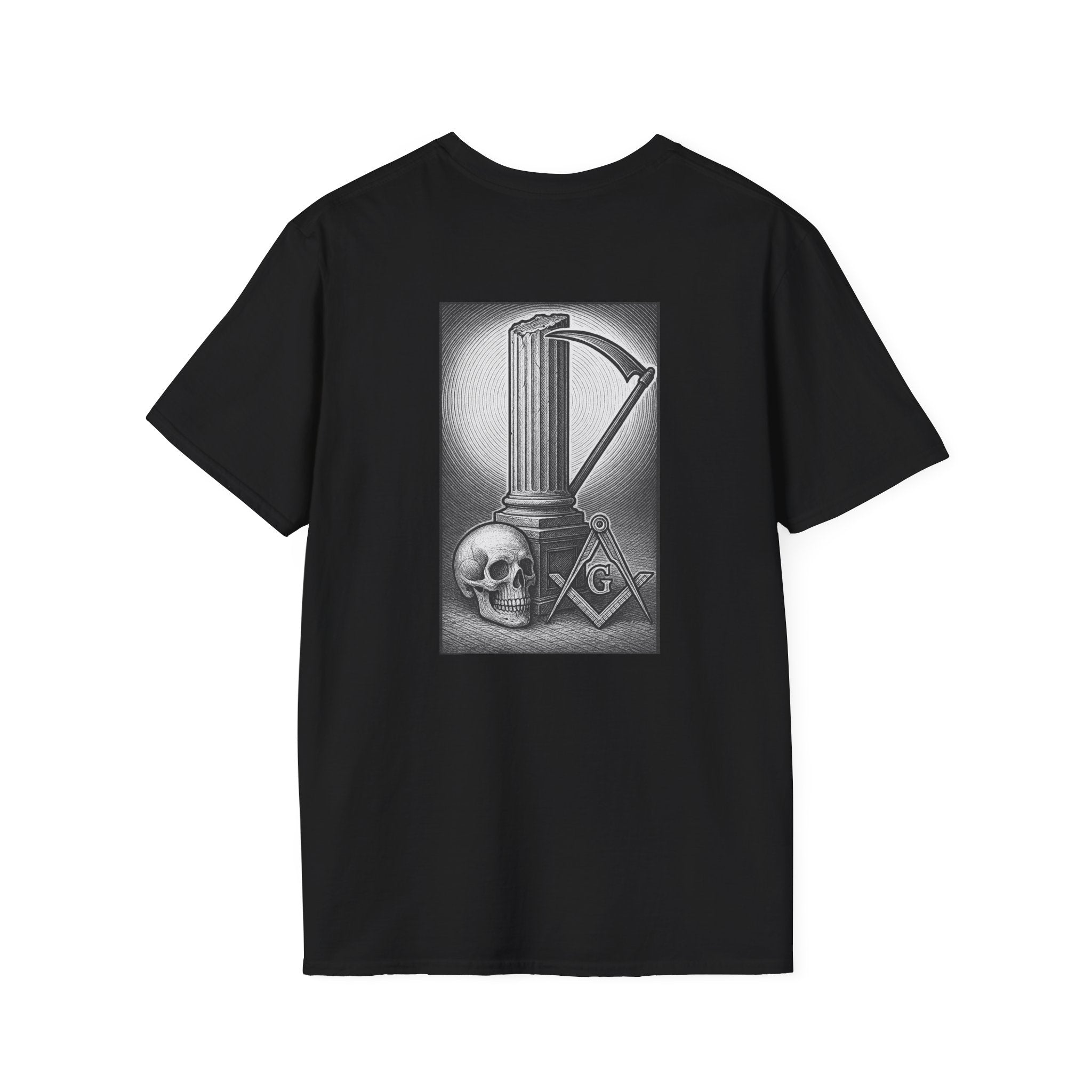 Masonic Symbol T-Shirt, Casual Wear, Gift for Freemasons, Unisex Vintage Tee, Unique Graphic Shirt