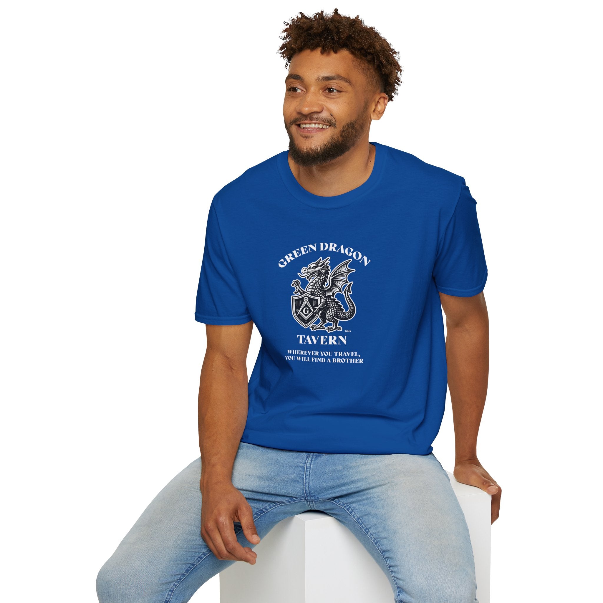 Boston Green Dragon Unisex T-Shirt | Adventure Awaits | Perfect for Travel Enthusiasts, Gift for Brothers, Casual Wear, Gift for Travelers