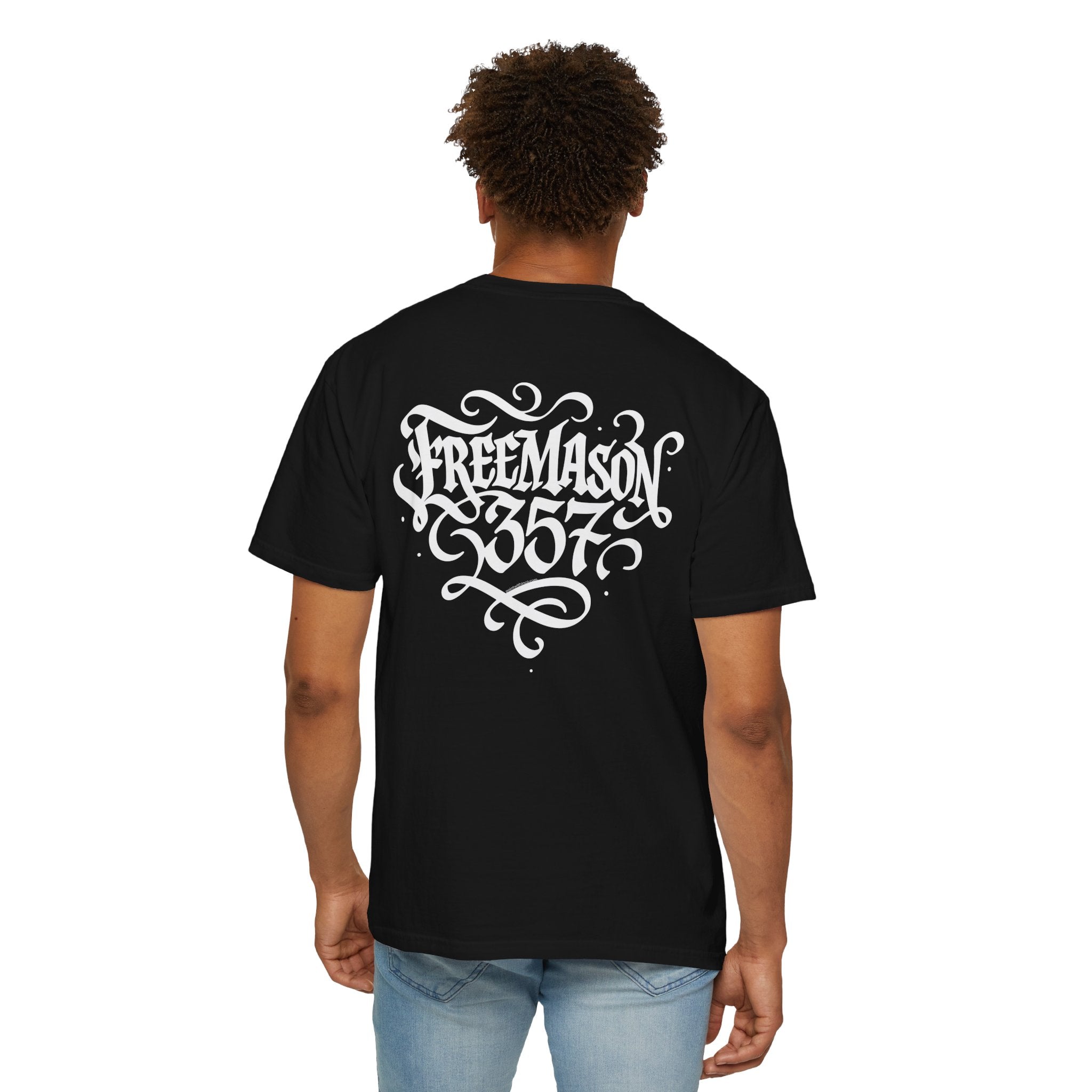 Freemason 357 Garment-Dyed T-Shirt, Unisex Tee, Trendy Graphic Shirt, Unique Masonic Apparel, Gift for Masons