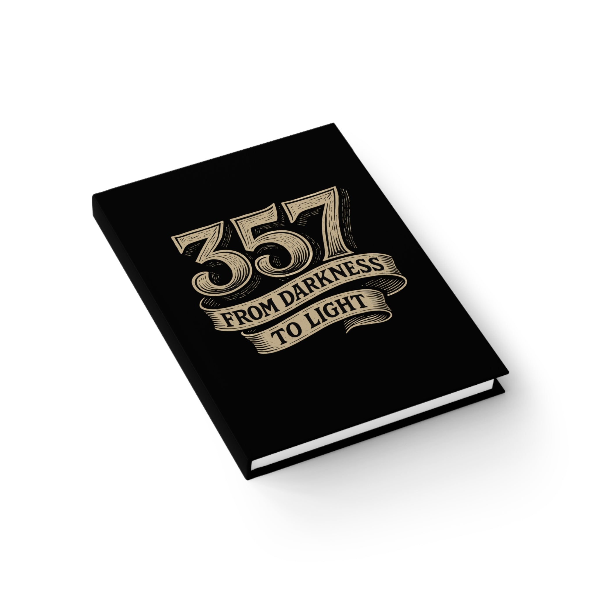 Inspirational Journal - '357 From Darkness to Light' - Motivational Notebook for Reflection, Gratitude, and Growth, Self-Care Journal, [...]
