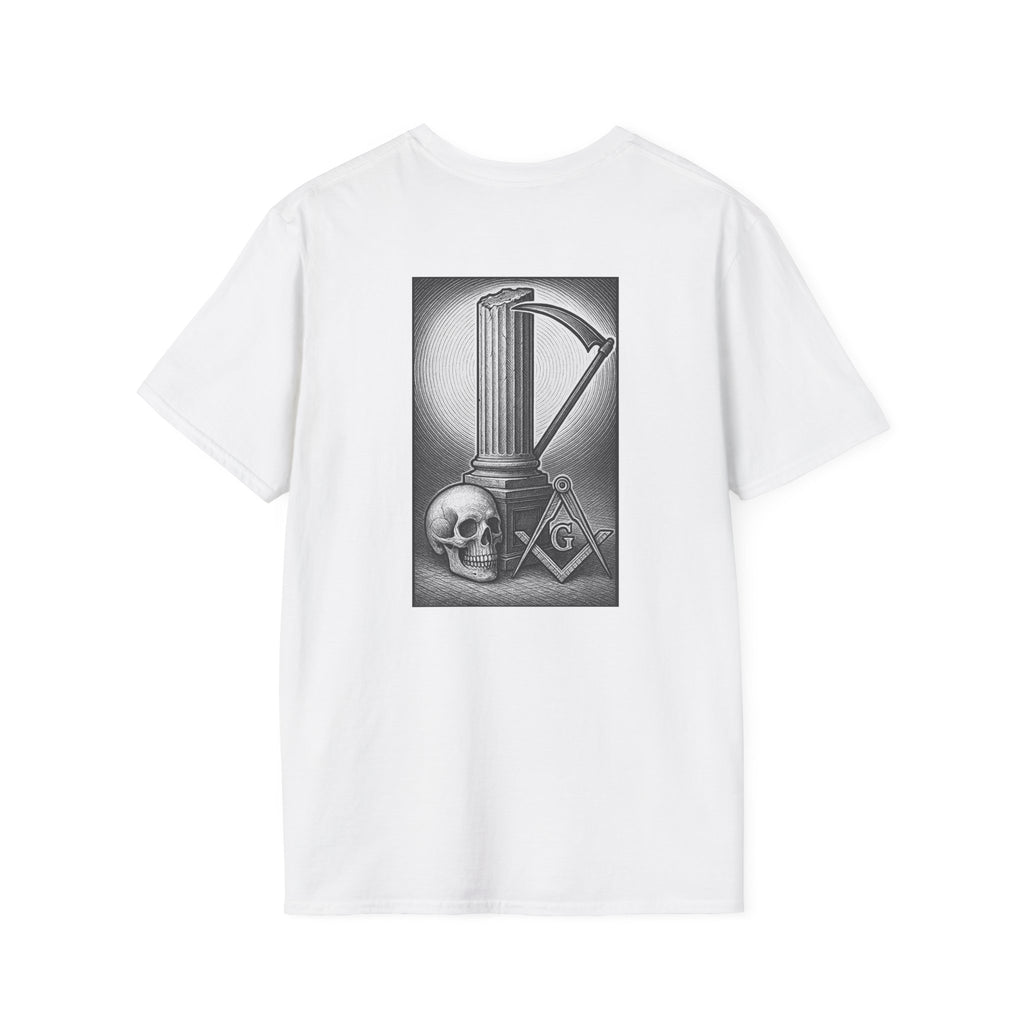 Masonic Symbol T-Shirt, Casual Wear, Gift for Freemasons, Unisex Vintage Tee, Unique Graphic Shirt
