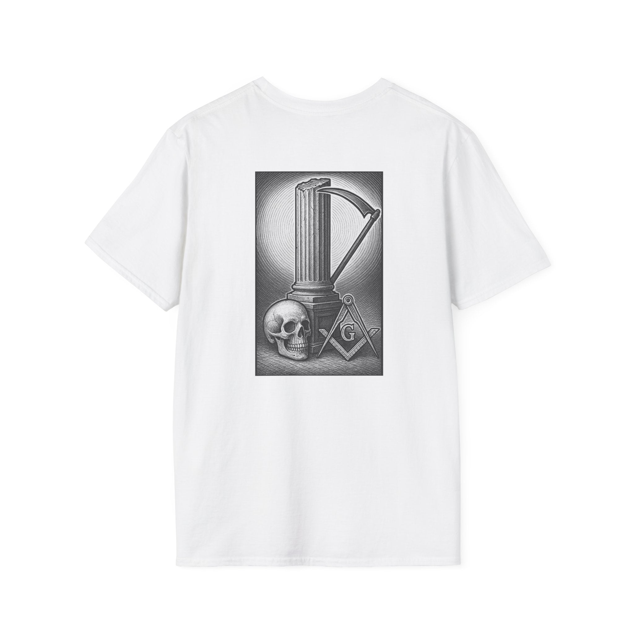 Masonic Symbol T-Shirt, Casual Wear, Gift for Freemasons, Unisex Vintage Tee, Unique Graphic Shirt