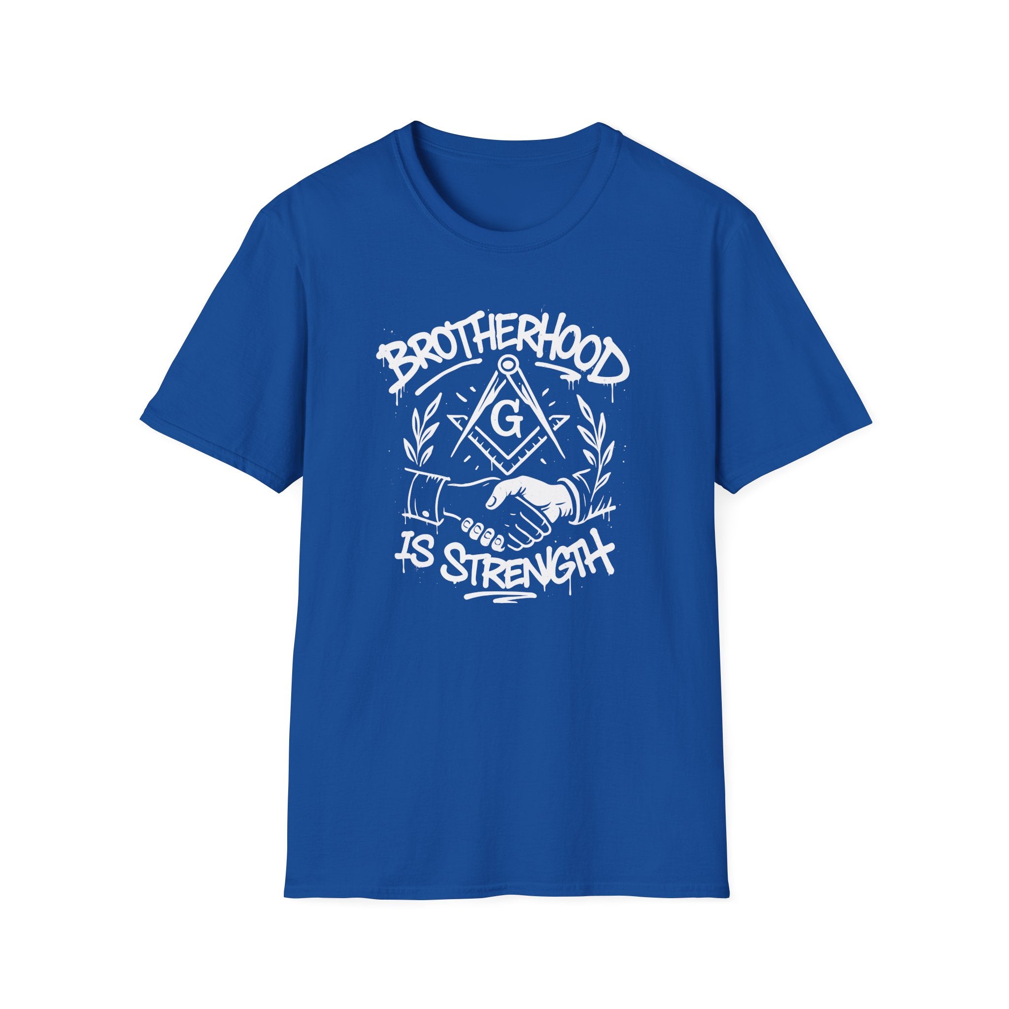 Brotherhood is Strength Unisex T-Shirt, Freemason Apparel, Gift for Masons, Brotherhood Tee, Casual Wear, Unique Graphic Tee
