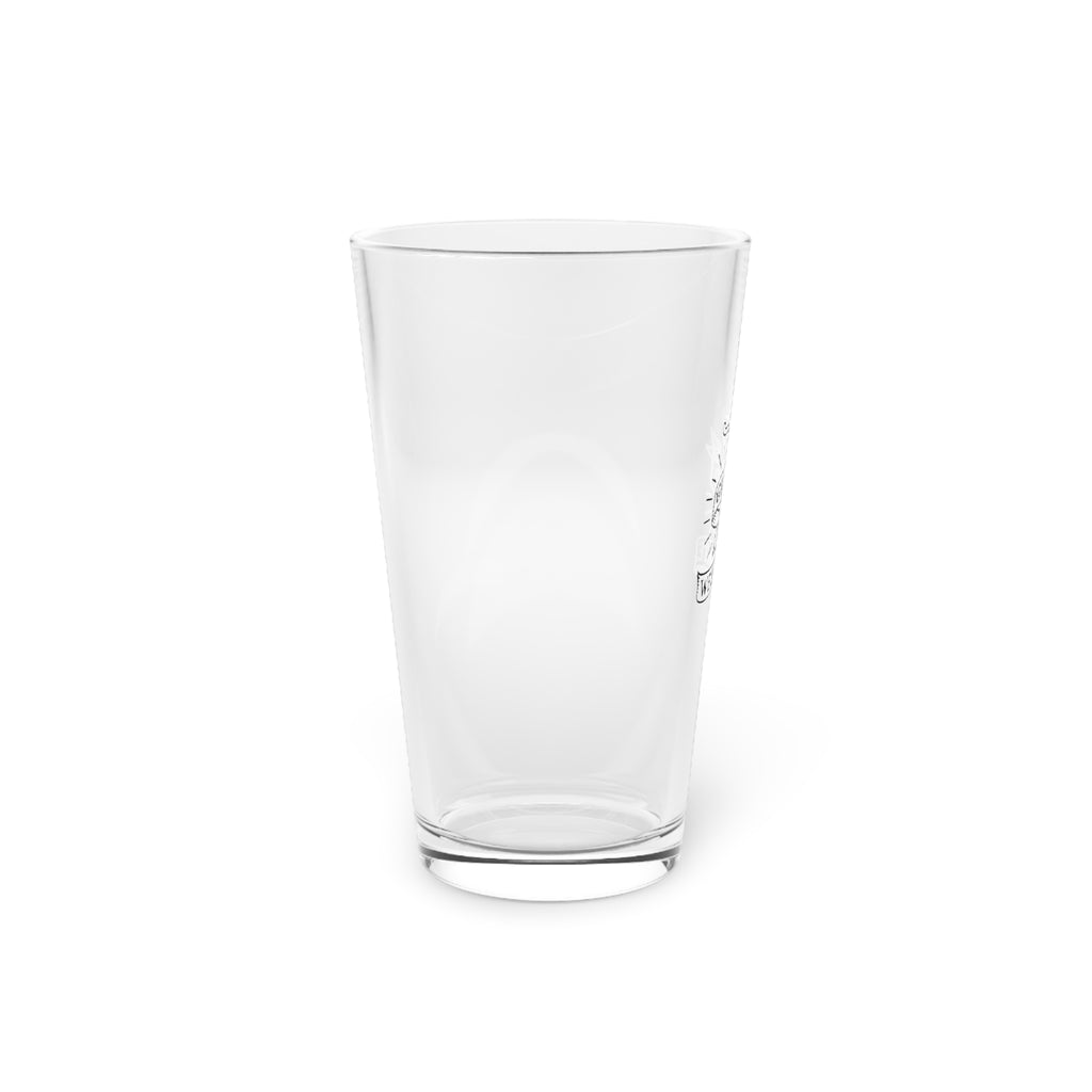 Personalized 16oz Pint Glass - Perfect Gift for Beer Lovers, Weddings, Birthdays, Home Bars, Custom Engravings
