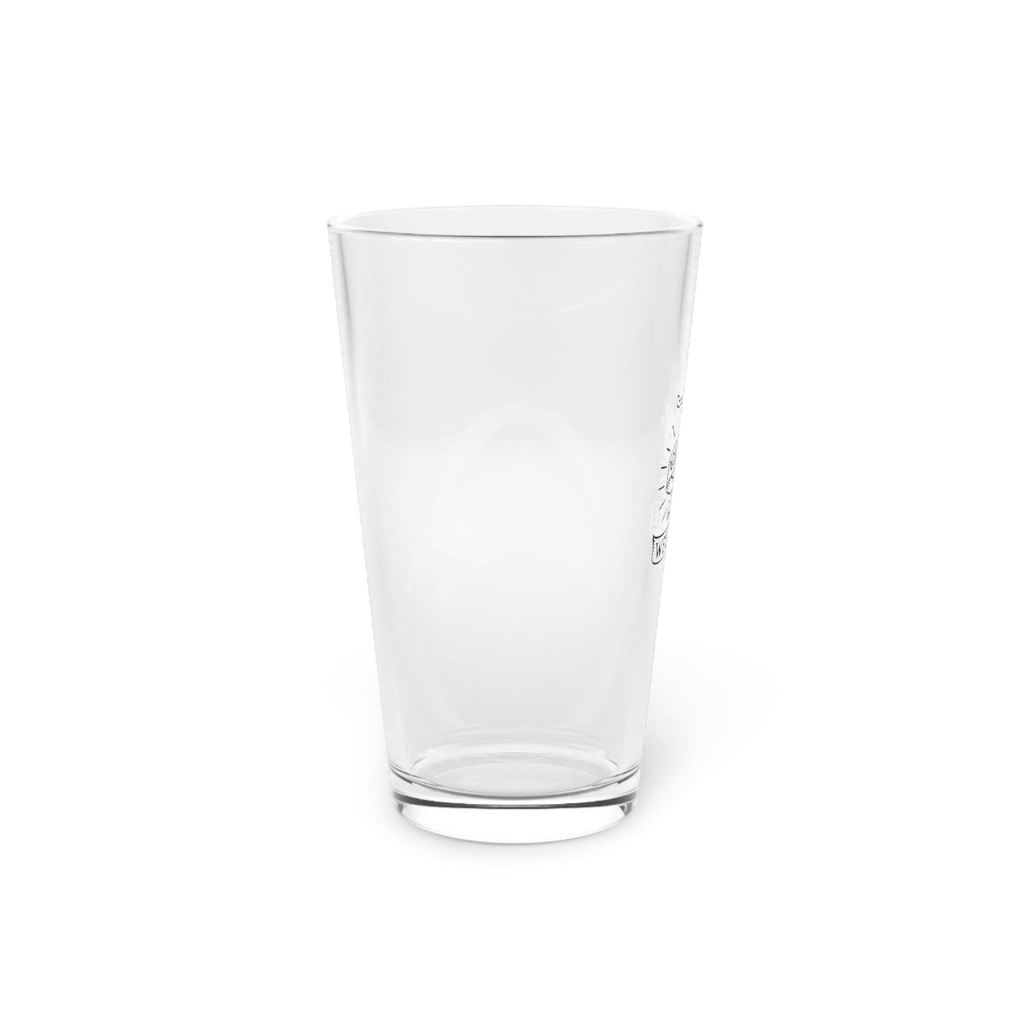 Personalized 16oz Pint Glass - Perfect Gift for Beer Lovers, Weddings, Birthdays, Home Bars, Custom Engravings