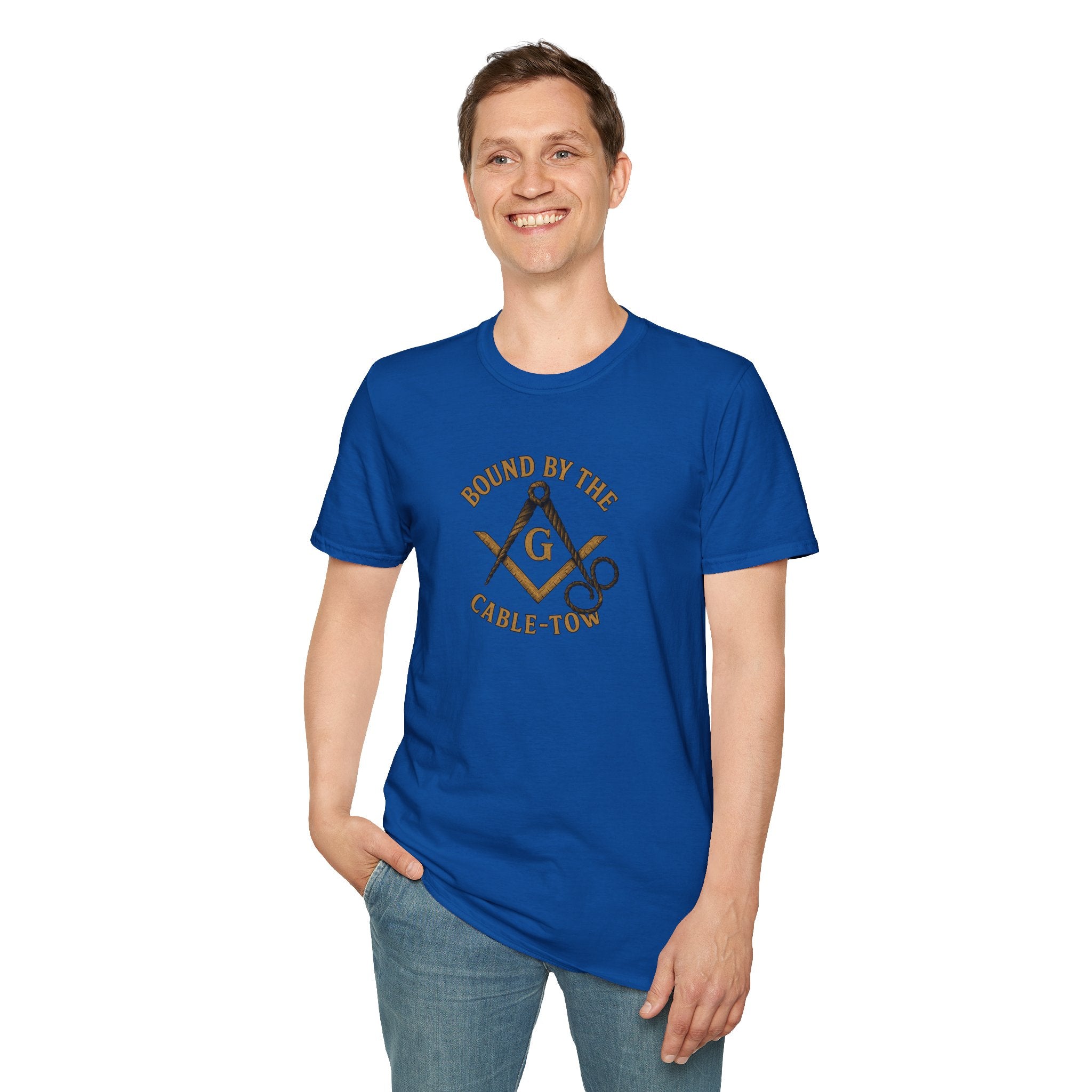 Freemason Inspired T-Shirt - Bound by the Cable-Tow, Unisex Apparel for Masonic Members, Gift for Graduation, Brotherhood Events, [...]