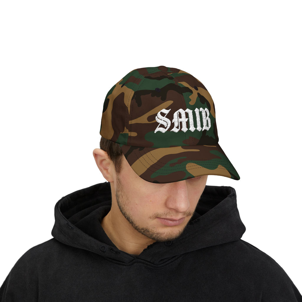 Camo Dad Cap, Stylish Camo Hat, Casual Dad Hat, Trendy Camouflage Cap, Outdoor Adjustable Cap
