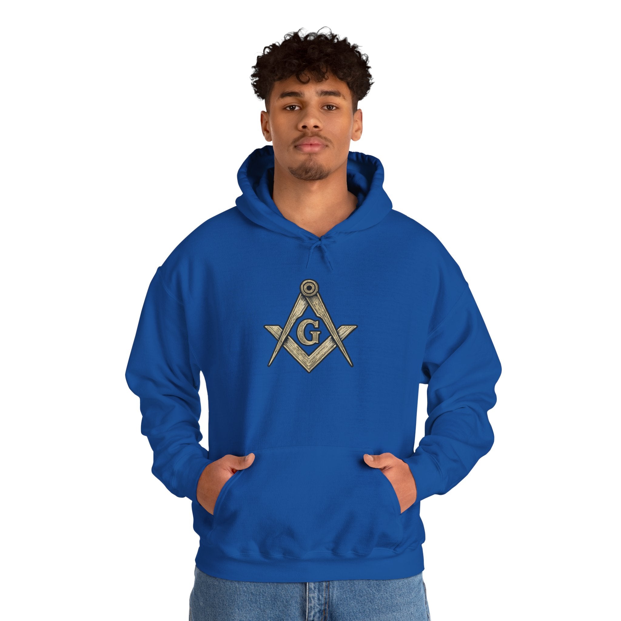 Freemason Inspired Hoodie - Unisex Heavy Blend™ Sweatshirt with Meaningful Design for Casual Wear, Gift for Masons, Lodge Members, [...]