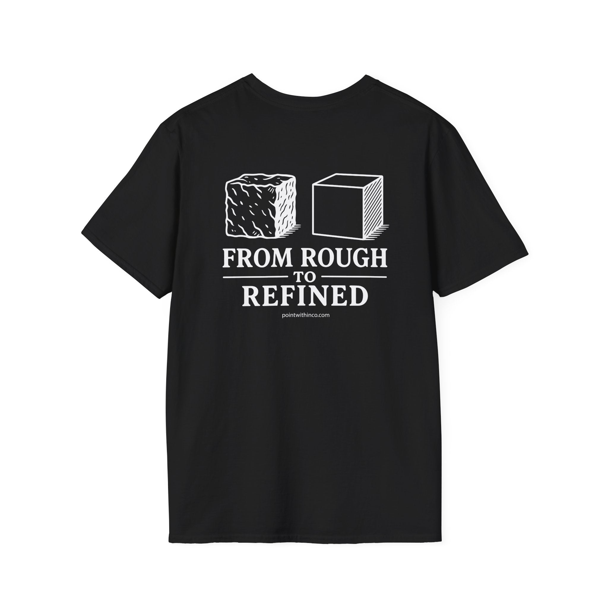Unisex Softstyle T-Shirt with Inspirational Design, Motivational Quote Tee, Comfortable Everyday Wear, Gift for Friends, Casual Graphic Tee