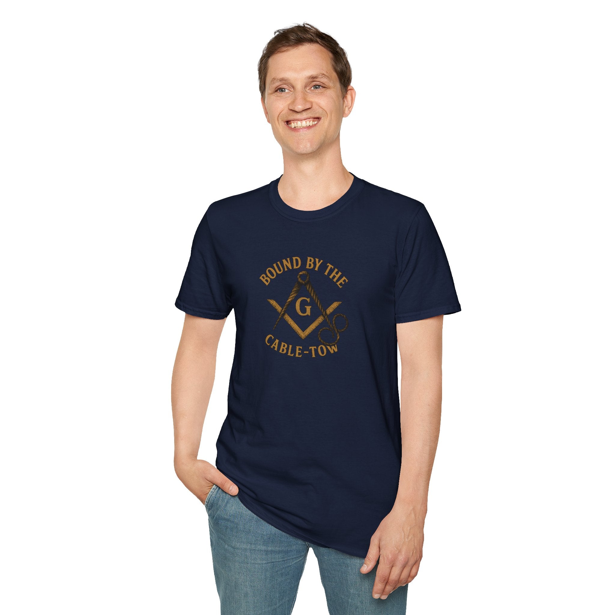 Freemason Inspired T-Shirt - Bound by the Cable-Tow, Unisex Apparel for Masonic Members, Gift for Graduation, Brotherhood Events, [...]