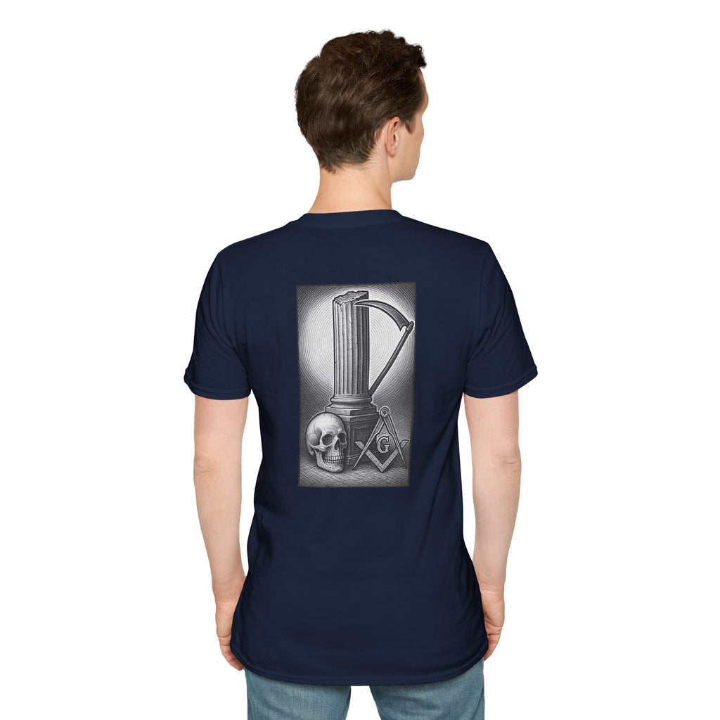 Masonic Symbol T-Shirt, Casual Wear, Gift for Freemasons, Unisex Vintage Tee, Unique Graphic Shirt