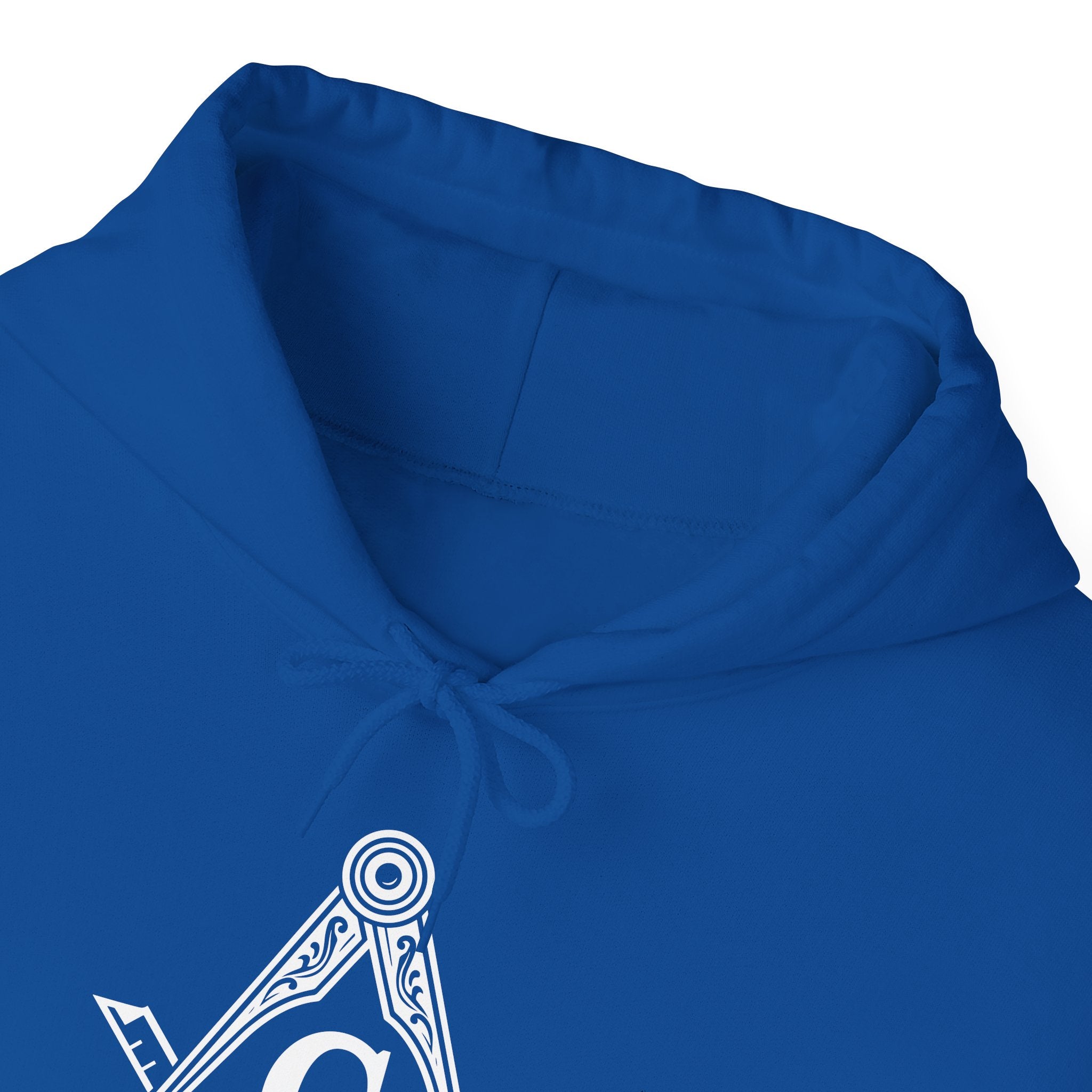 Freemason Symbol Hooded Sweatshirt - Cozy Unisex Pullovers for Masonic Events, Gift for Masons, Lodge Meetings, Everyday Wear