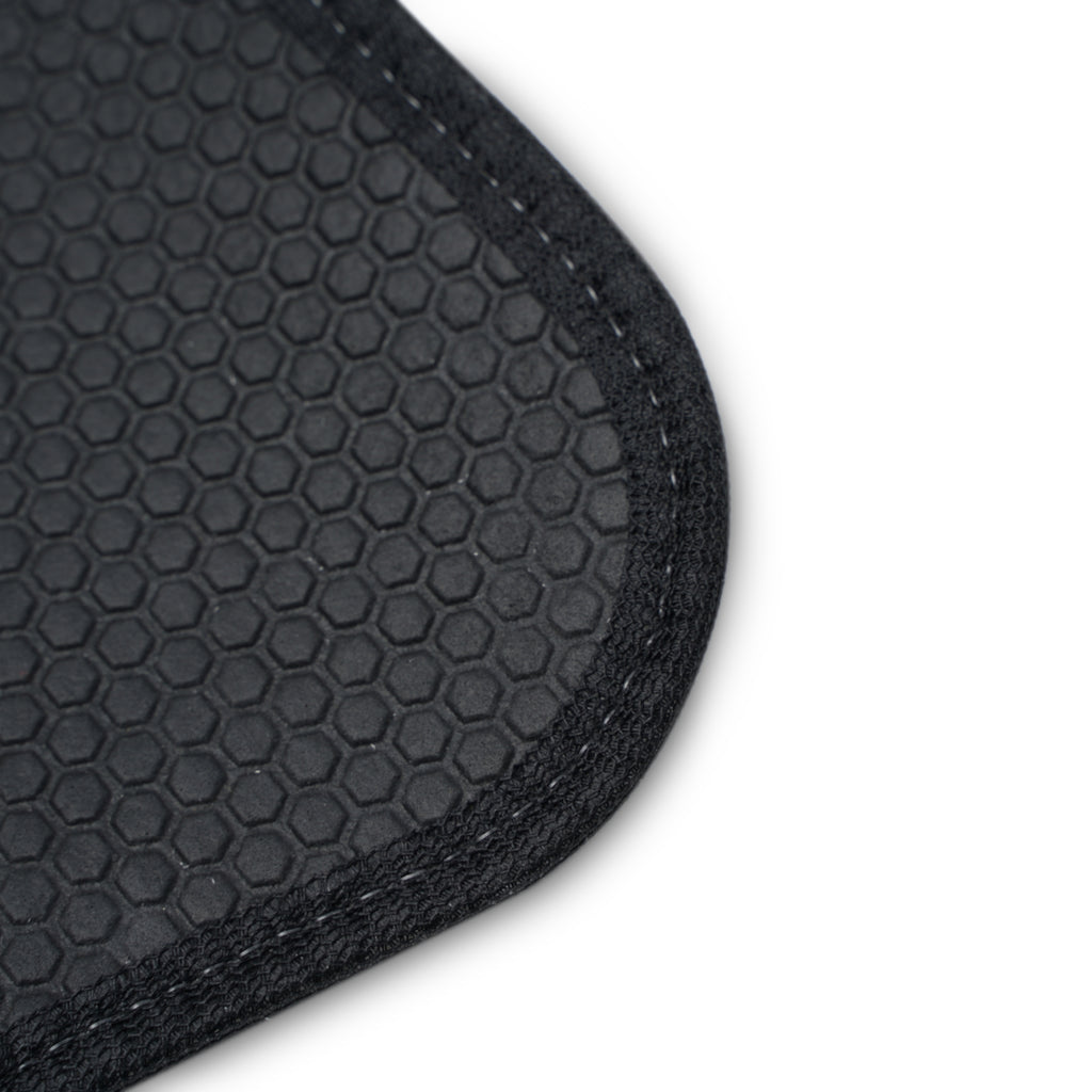 Masonic Car Floor Mat, Custom Fit Auto Mat, Freemason Gift, Durable Car Accessories, Black Floor Protector