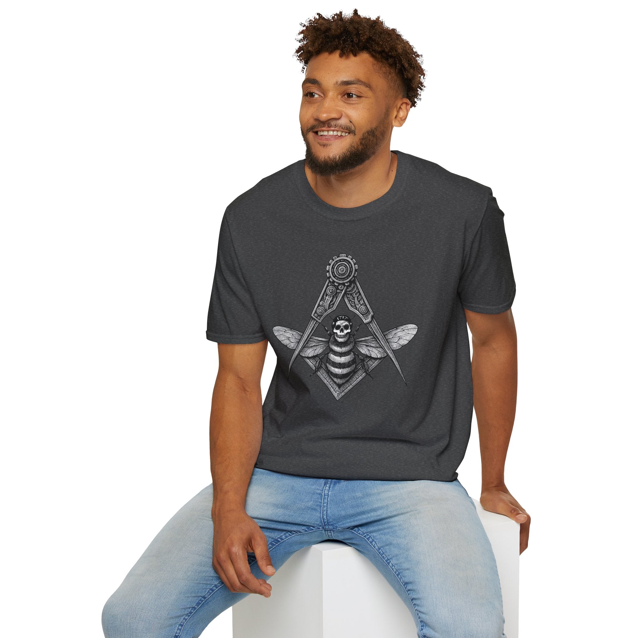 Edgy Artistic Unisex T-Shirt - Perfect for Creative Souls, Unique Art Tee, Casual Wear, Gift for Him/Her, Graphic Design Shirt
